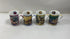 Set of 4 Danbury Mint Golden Retriever Porcelain Collector Mugs