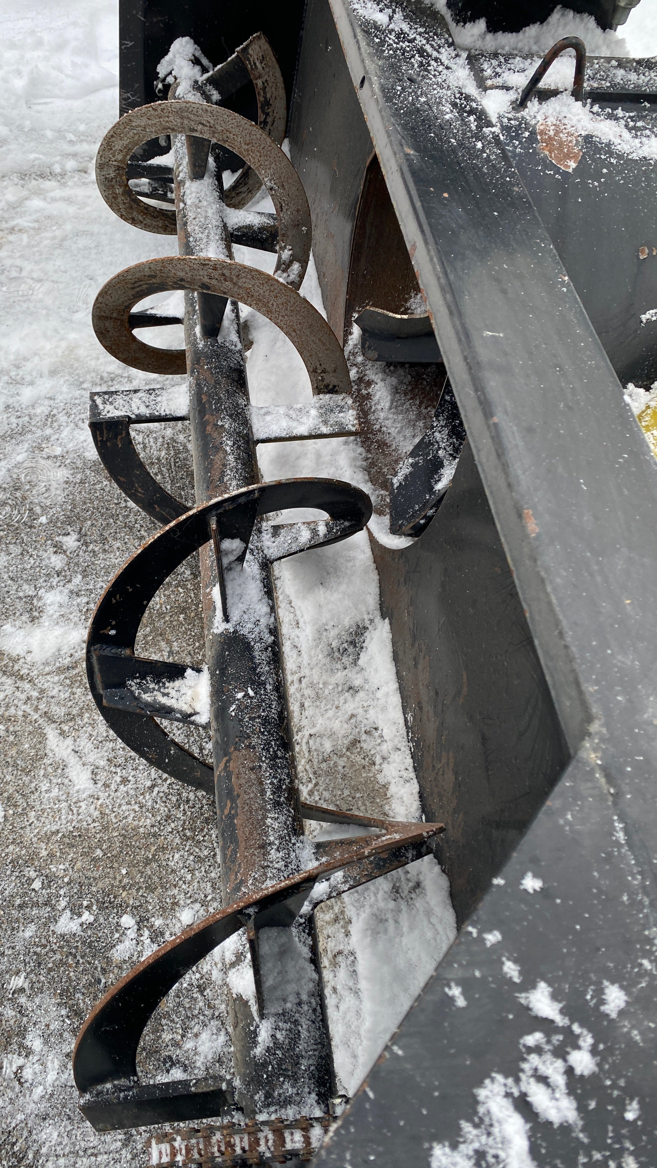 M.K. Martin ENT. INC. Large Augered Snow Plow