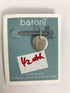 Baroni Sterling Silver Letter Charm
