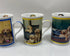 Set of 4 Danbury Mint Golden Retriever Porcelain Collector Mugs