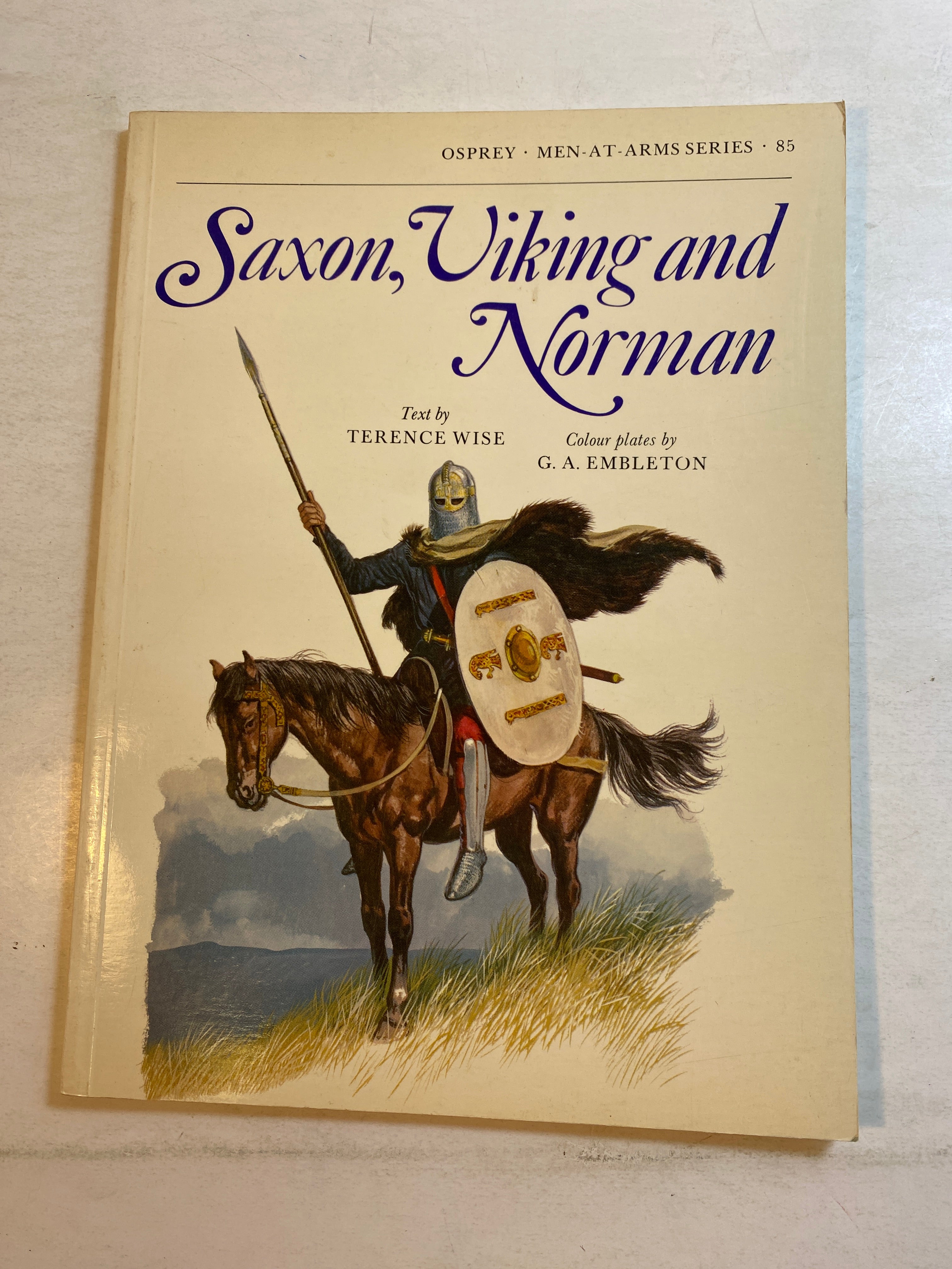 Osprey Men-At Arms #85 Saxon, Viking and Norman 1981
