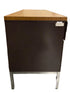 Wooden Surface Console Table with Drawers and Cabinet