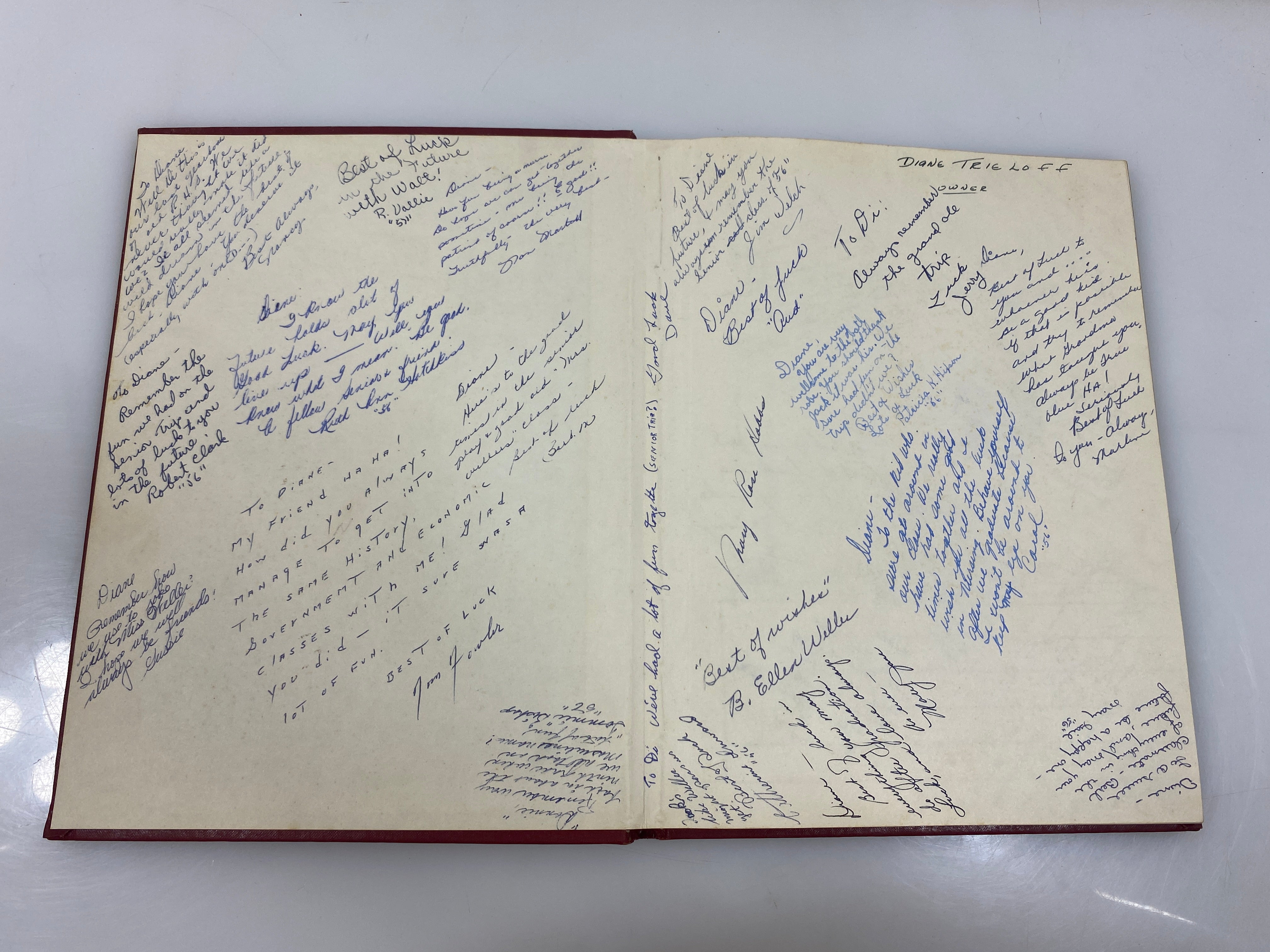 1956 "The Juliet" Romeo High School Yearbook Romeo MI HC