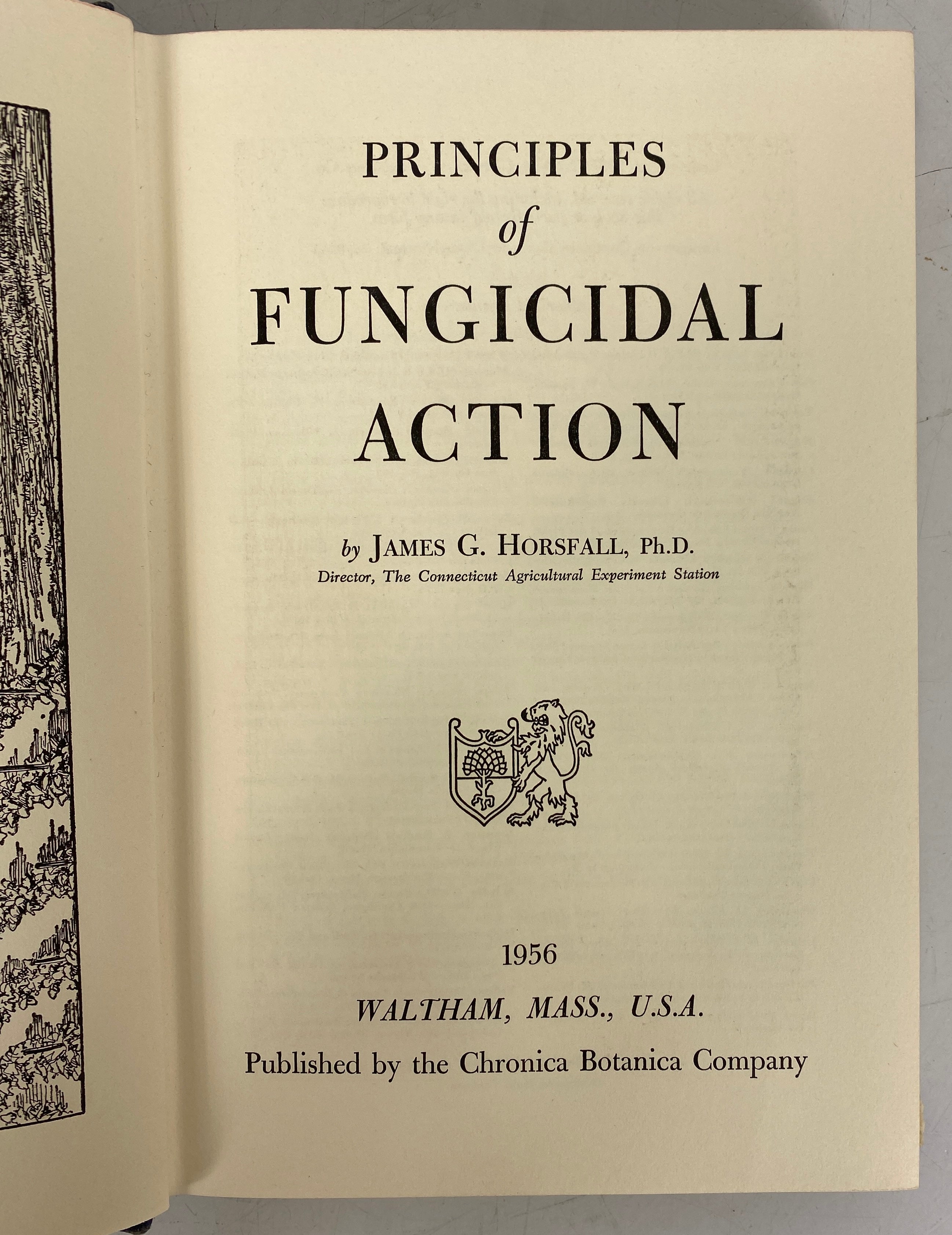 2 Vols: Principles of Weed Control/Principles of Fungicidal Action 1951-56