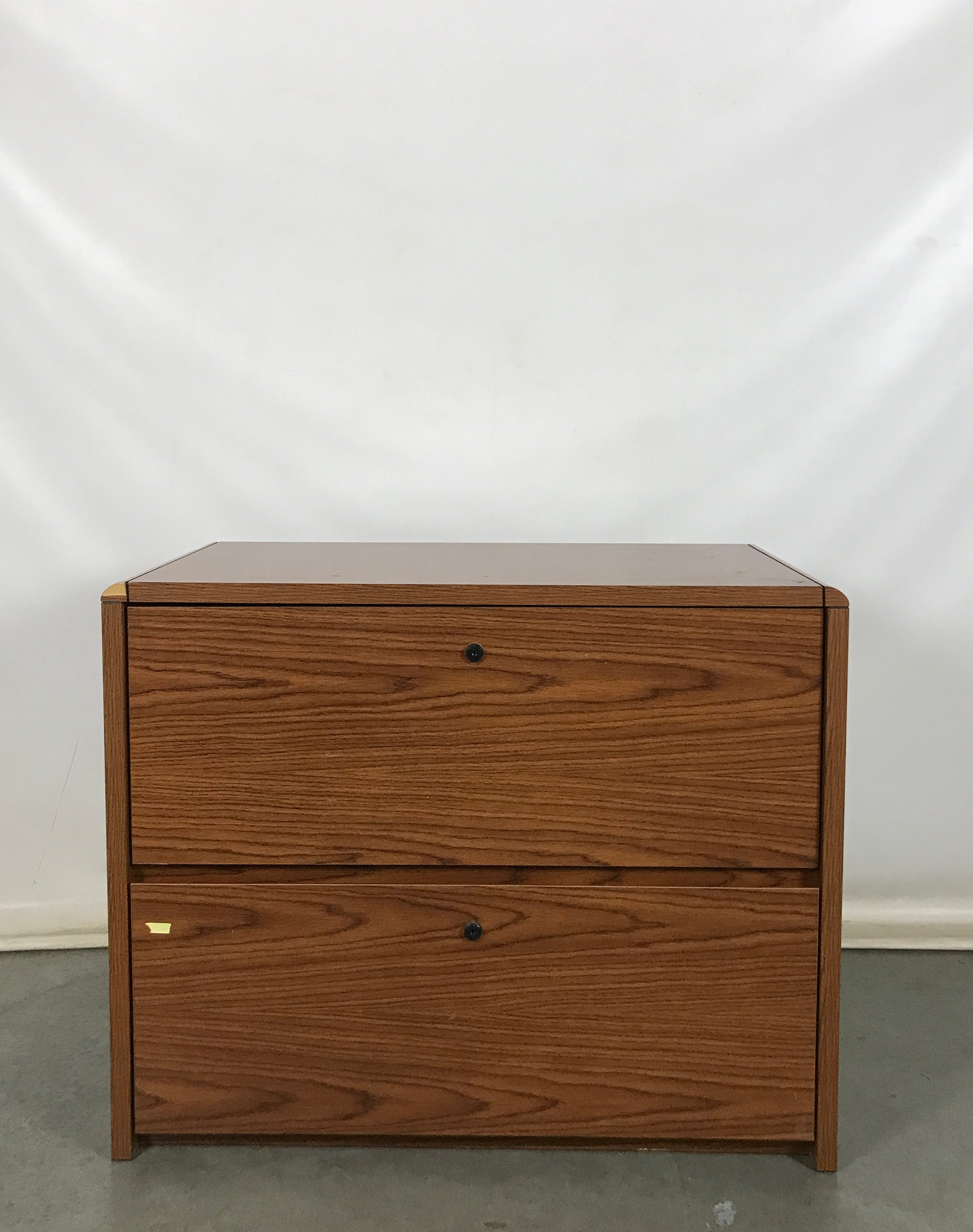 Wooden Two Drawer Lateral File Cabinet
