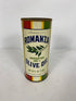 Vintage ROMANZA Olive Oil Tin Can 32 OZ