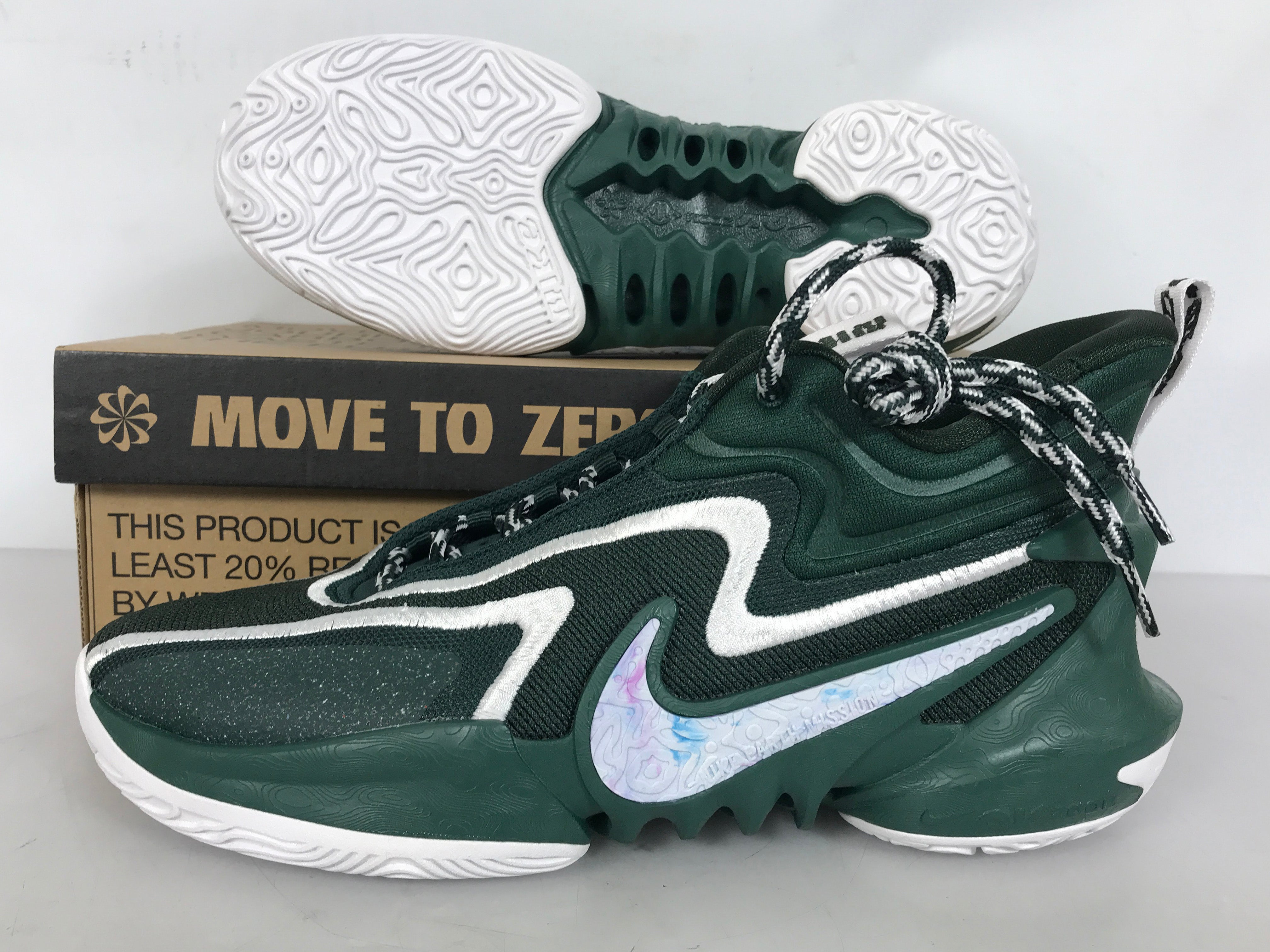 Nike Cosmic Unity 2 TB Promo Green Basketball Shoes Men's Size 11.5