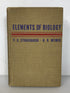 Elements of Biology by Strausbaugh and Weimer 1944 HC Vintage Science Textbook