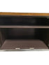 Wooden Surface Console Table with Drawers and Cabinet