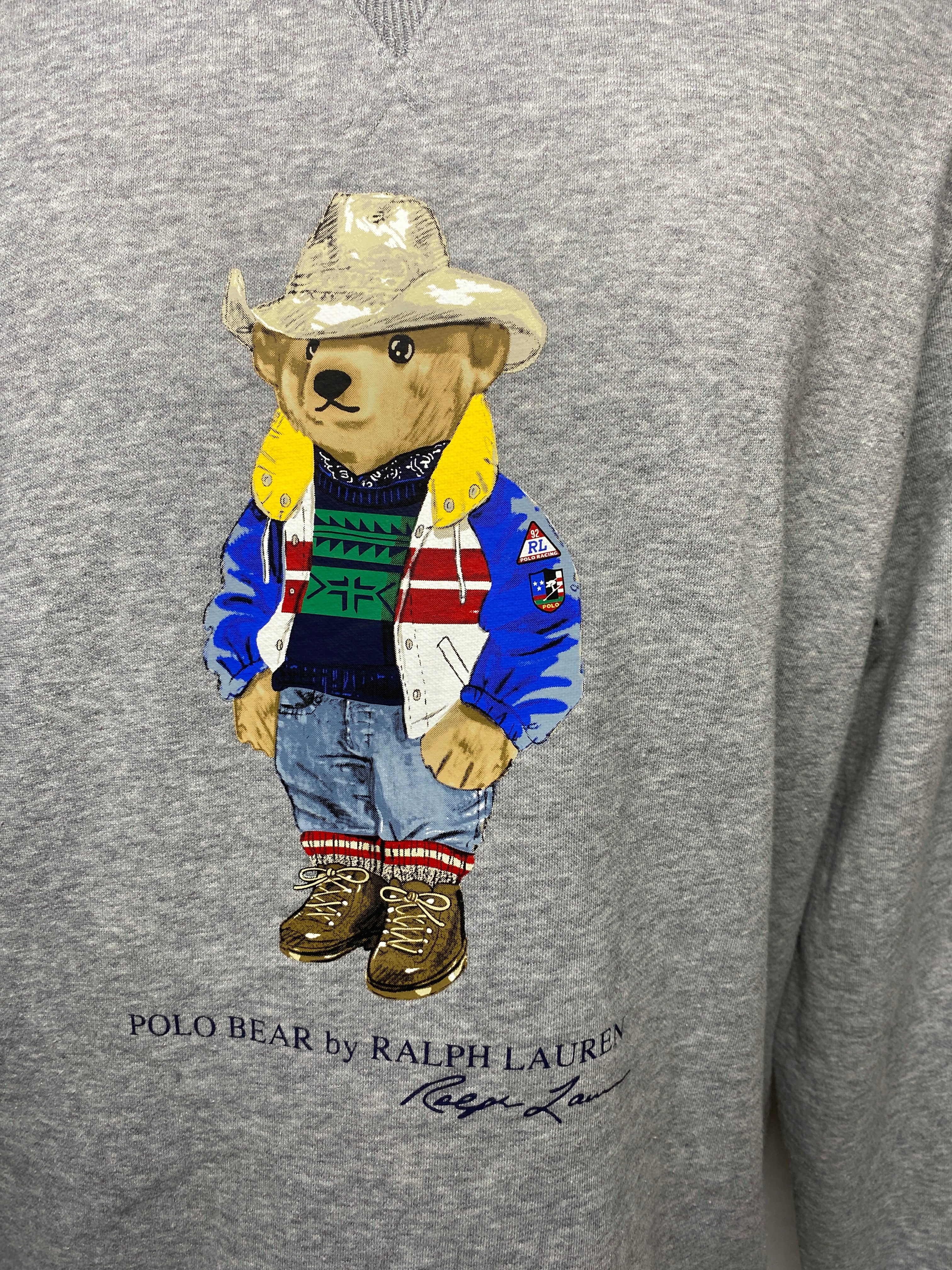Polo Ralph Lauren Cowboy Bear Fleece Sweatshirt
