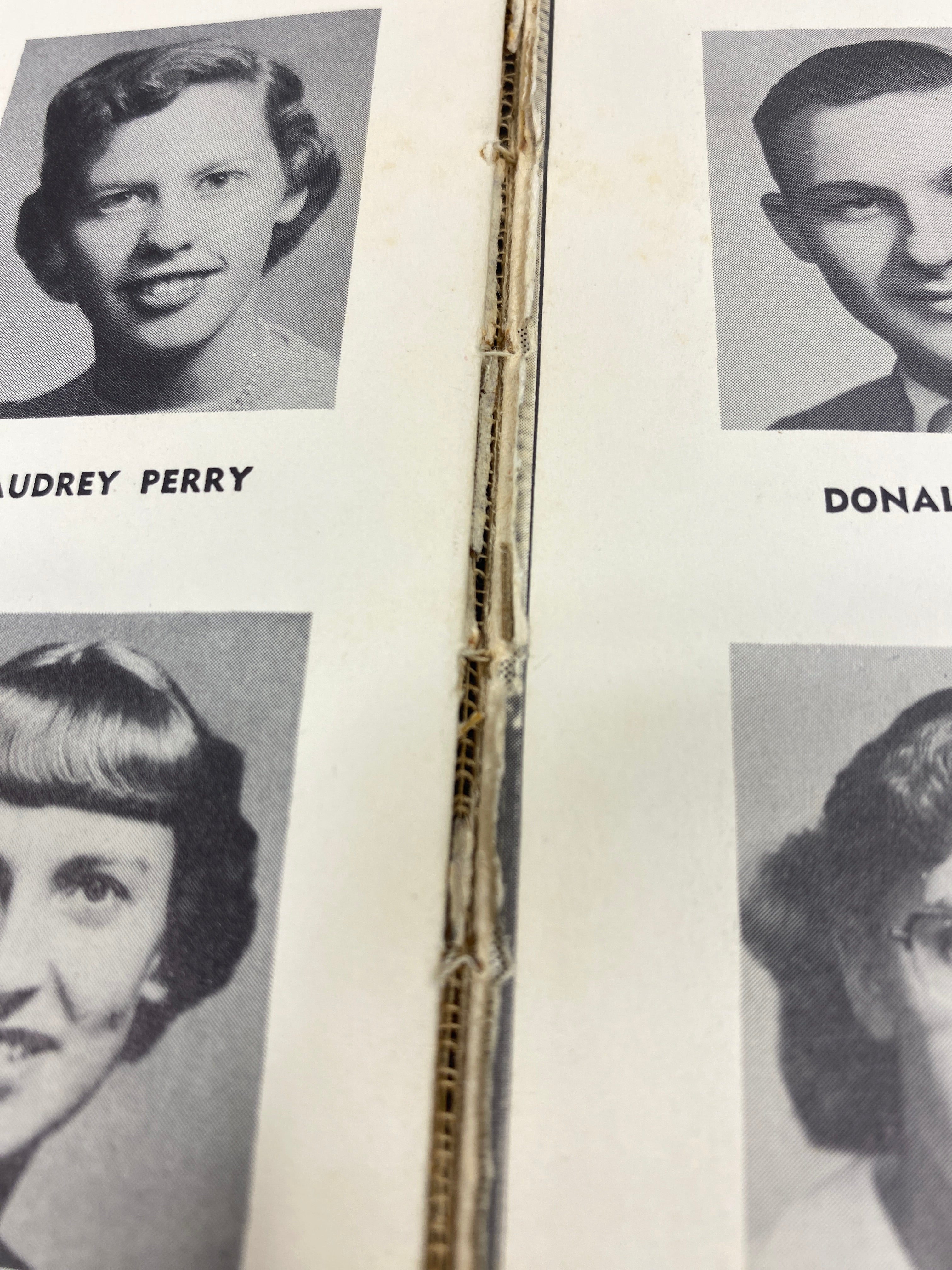 1954 "Cavalcade" Romeo High School Yearbook Romeo MI HC