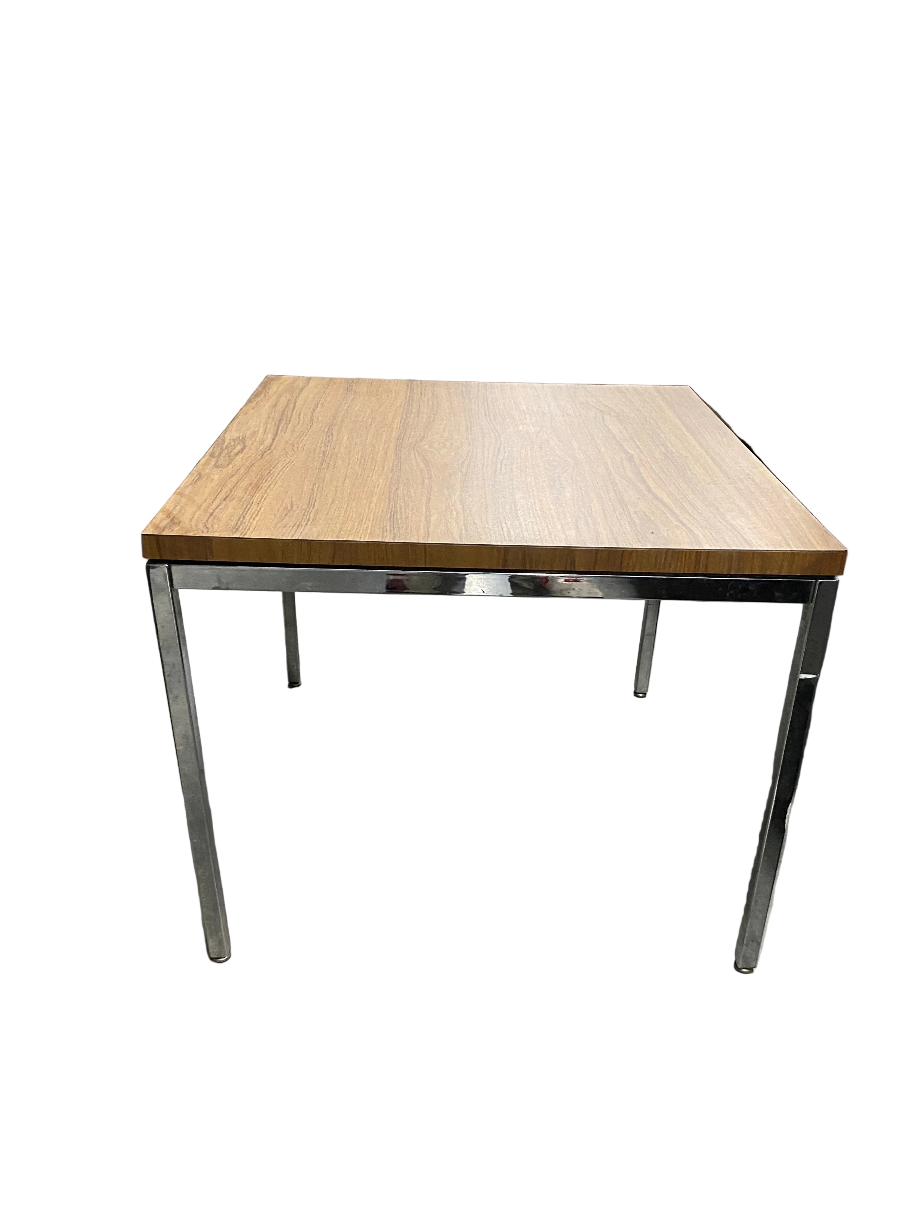 Square Wood Table