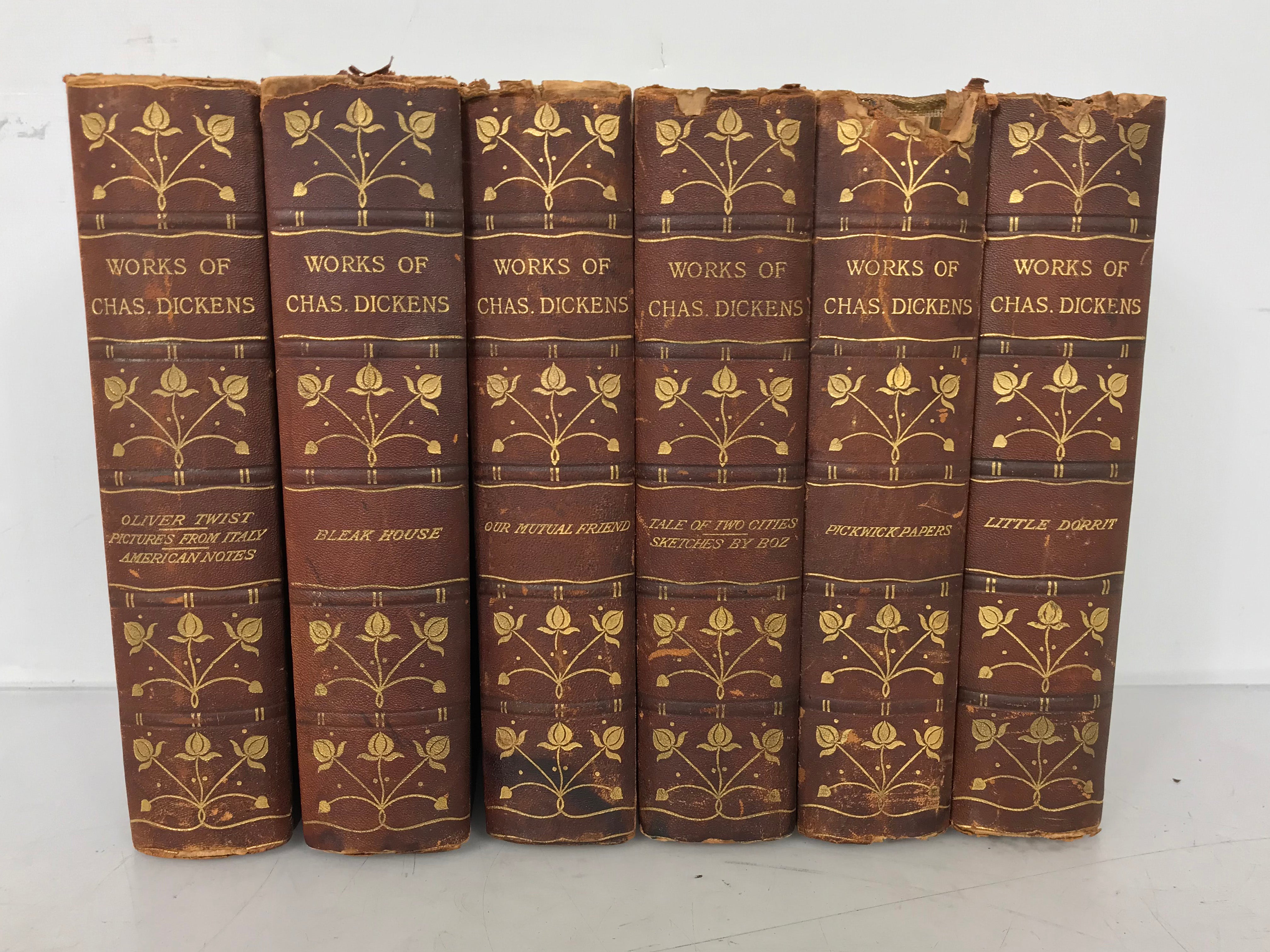The Complete Works of Charles Dickens 6 Vols Kelmscott Society