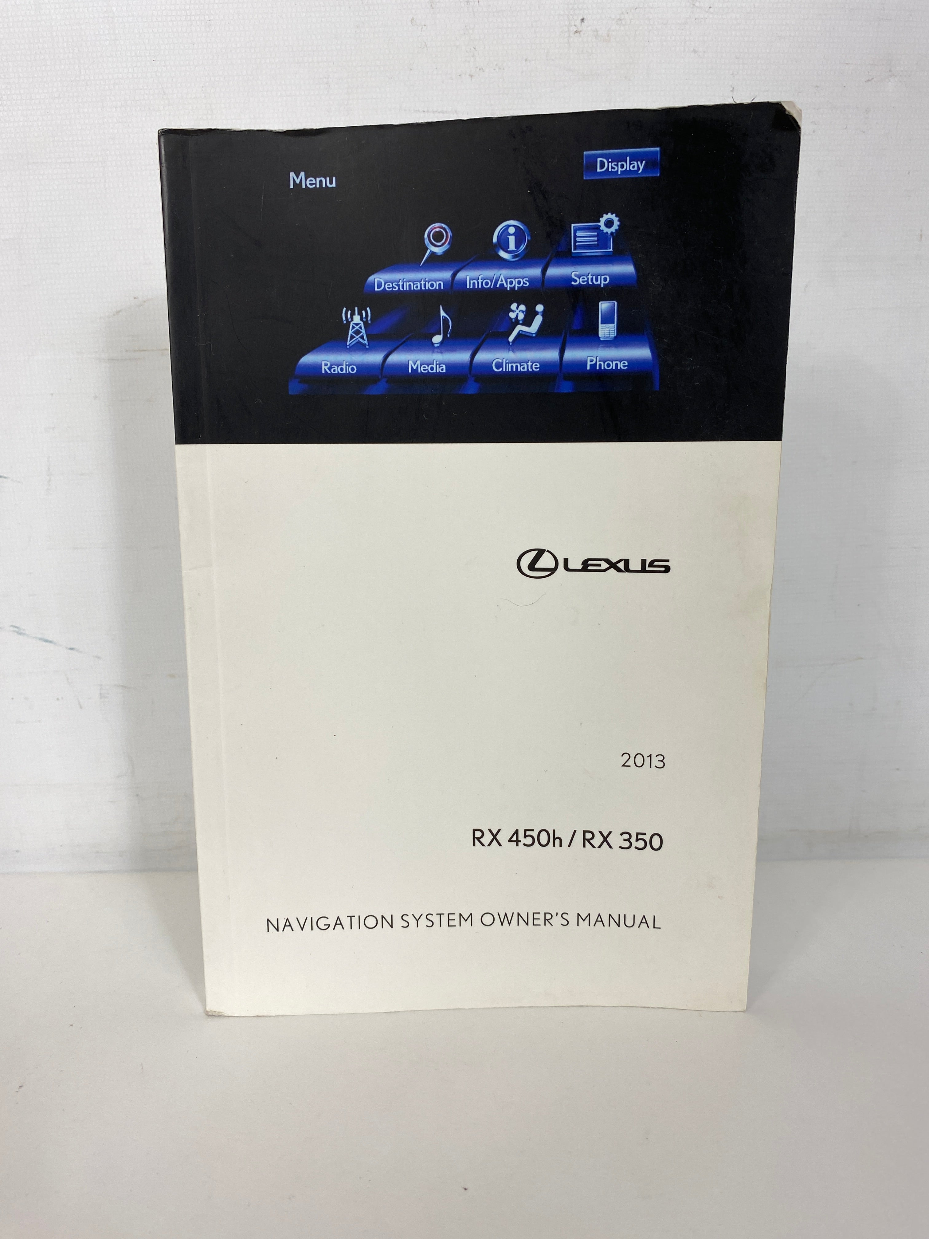 2013 Lexus RX450h/RX350 Navigation System Owner's Manual SC