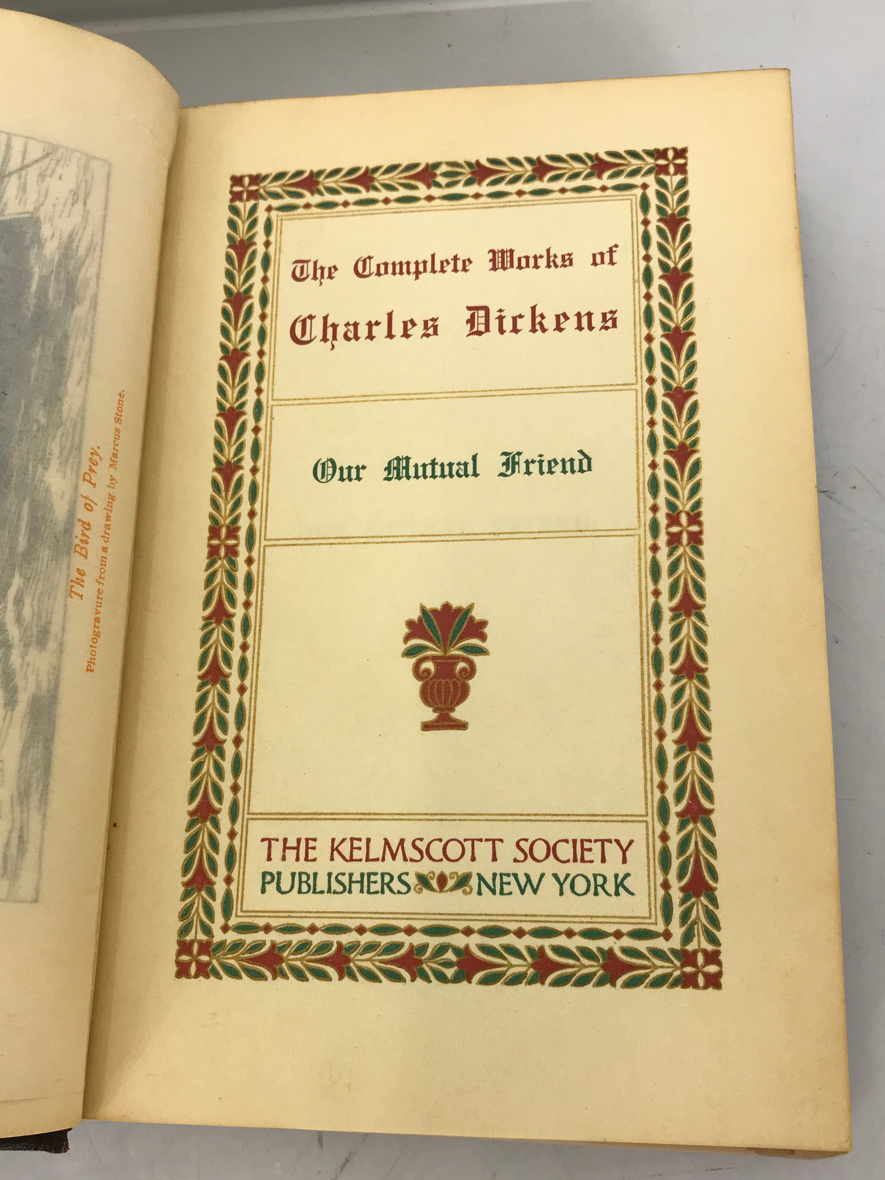 The Complete Works of Charles Dickens 6 Vols Kelmscott Society