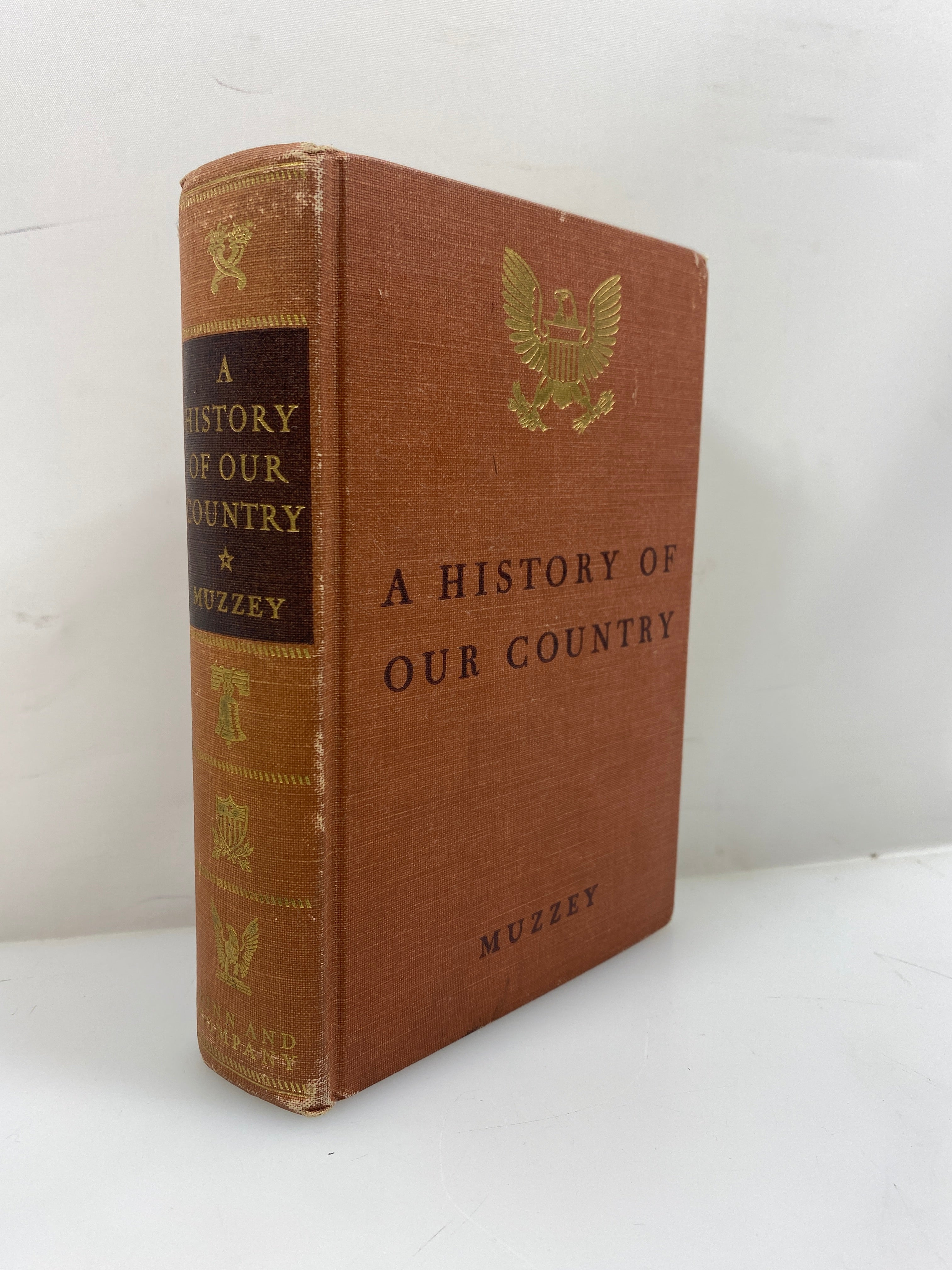 A History of Our Country by Muzzey Ginn & Company 1936 HC