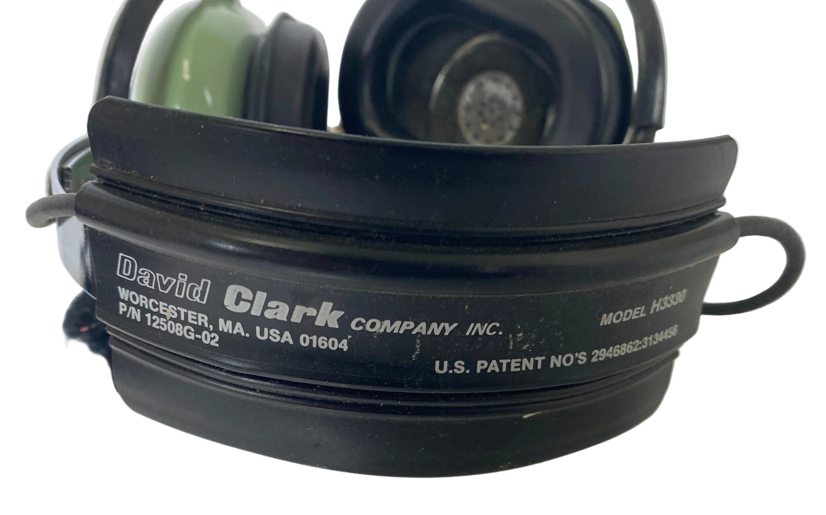 David Clark H3330 Headphones *Untested*