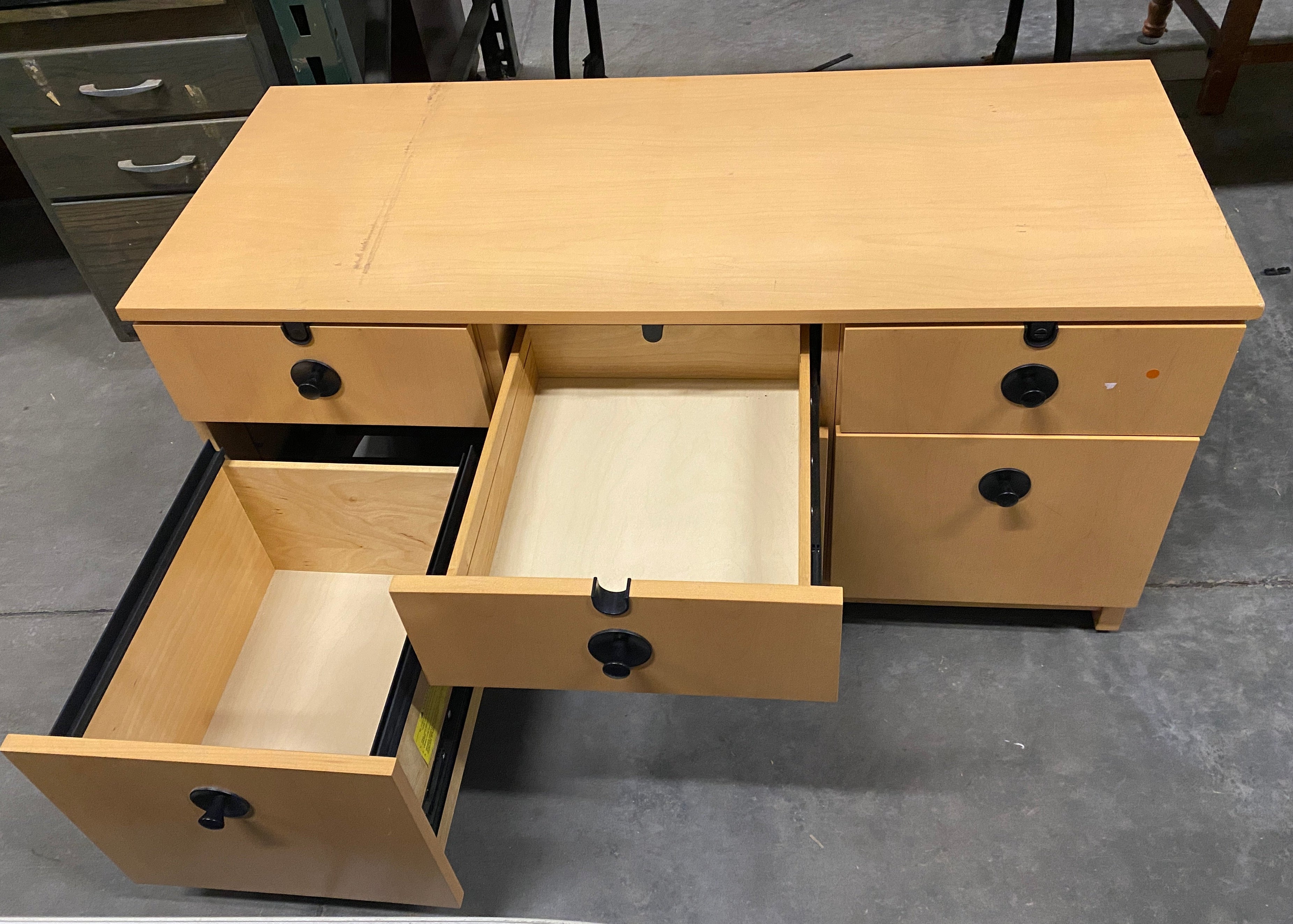 Wooden 6 Drawer Lateral Cabinet