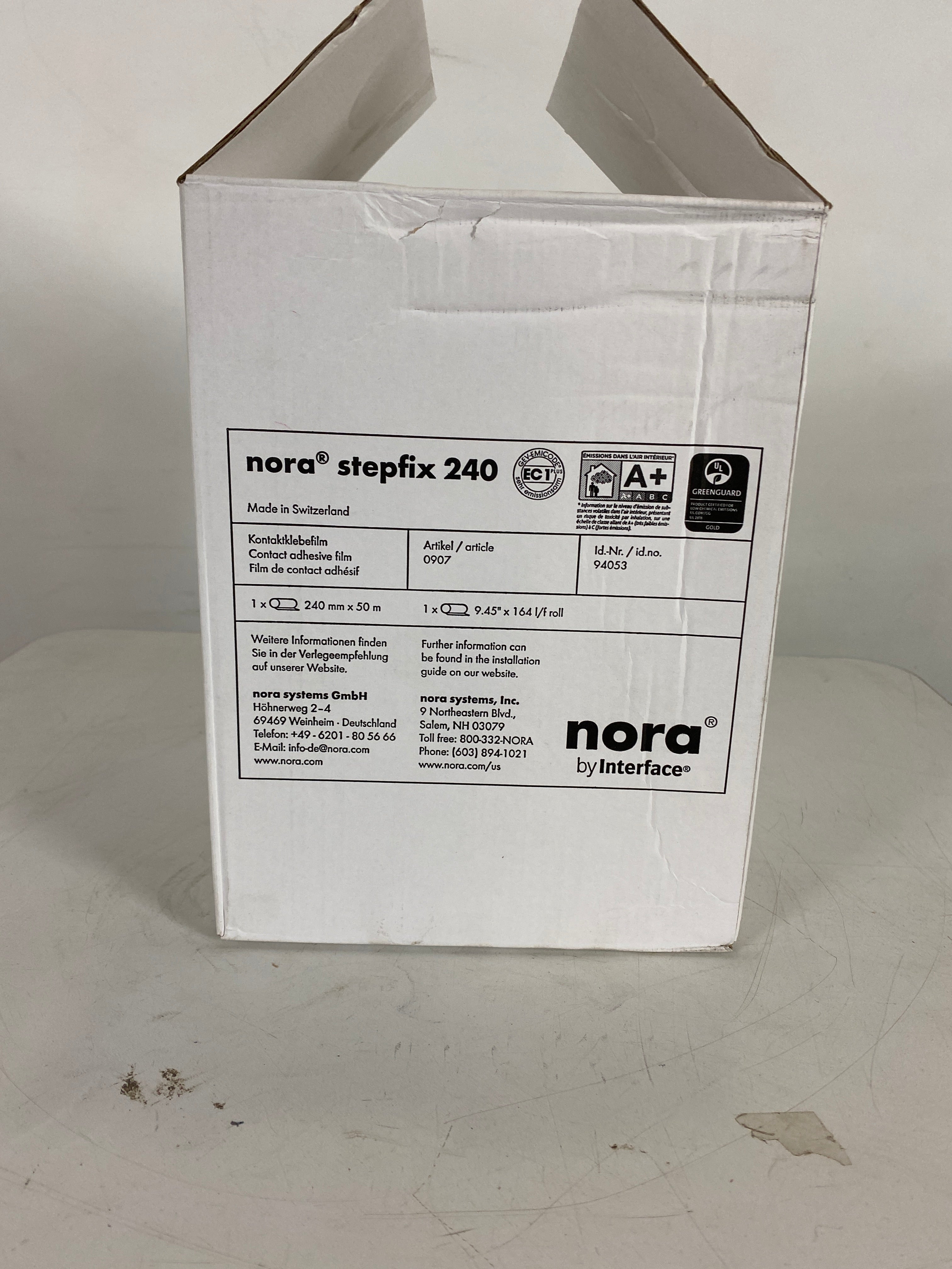 Nora by Interface Nora Stepfix 240 Adhesive Roll
