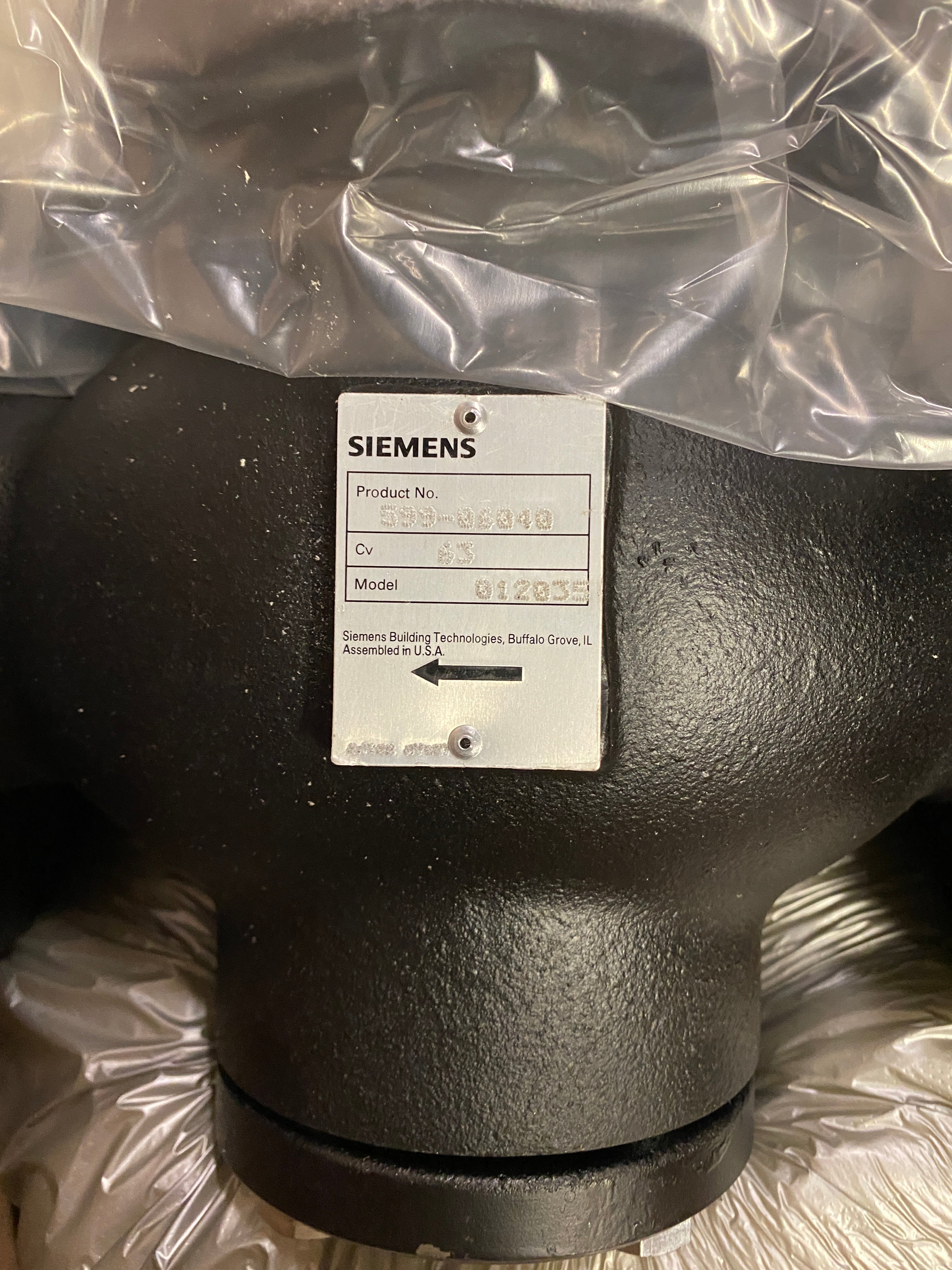 Siemens Flowrite 2-Way Valve