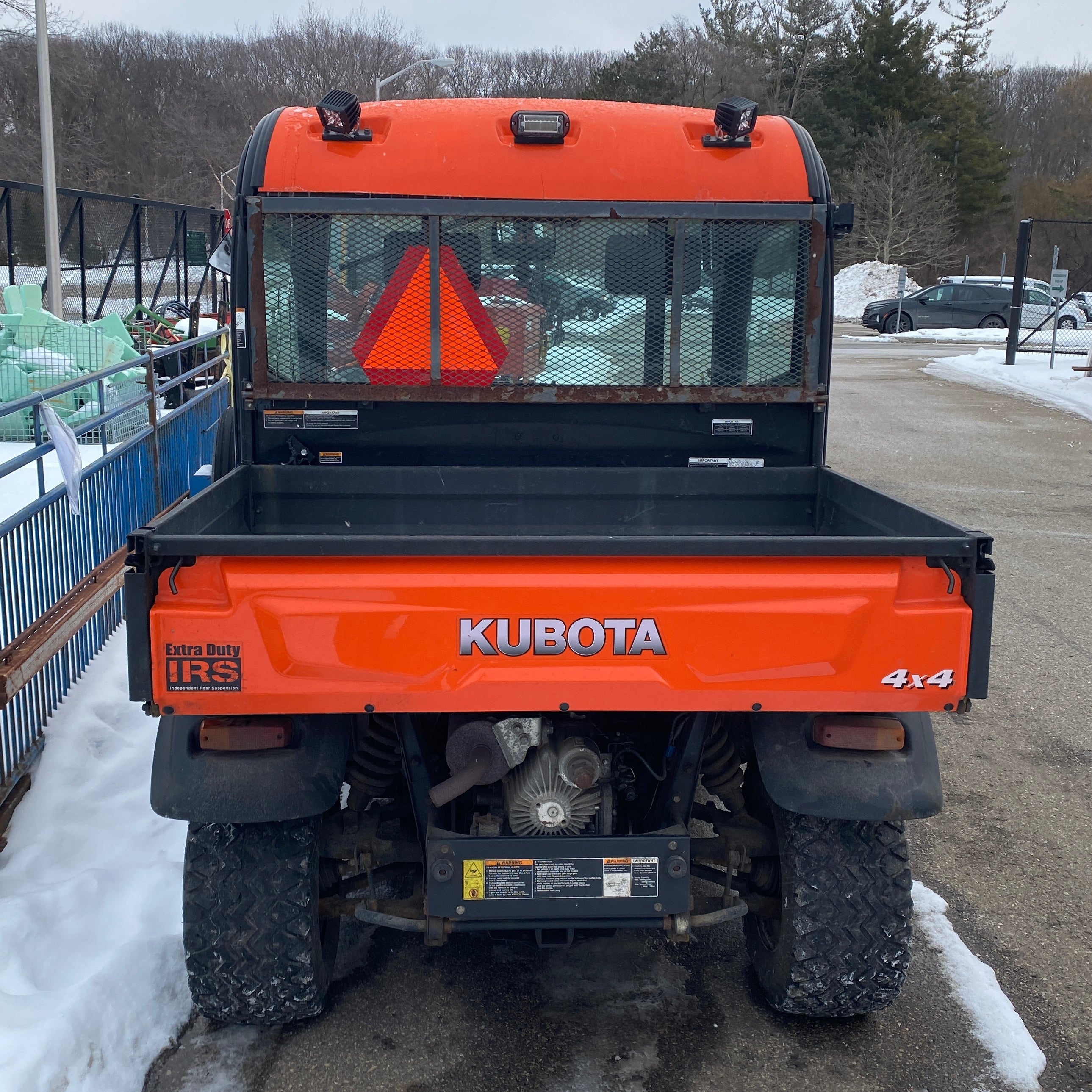 Kubota RTV-X1100C Diesel UTV w/ Ultra Finish #84930 Mounted Snow Plow