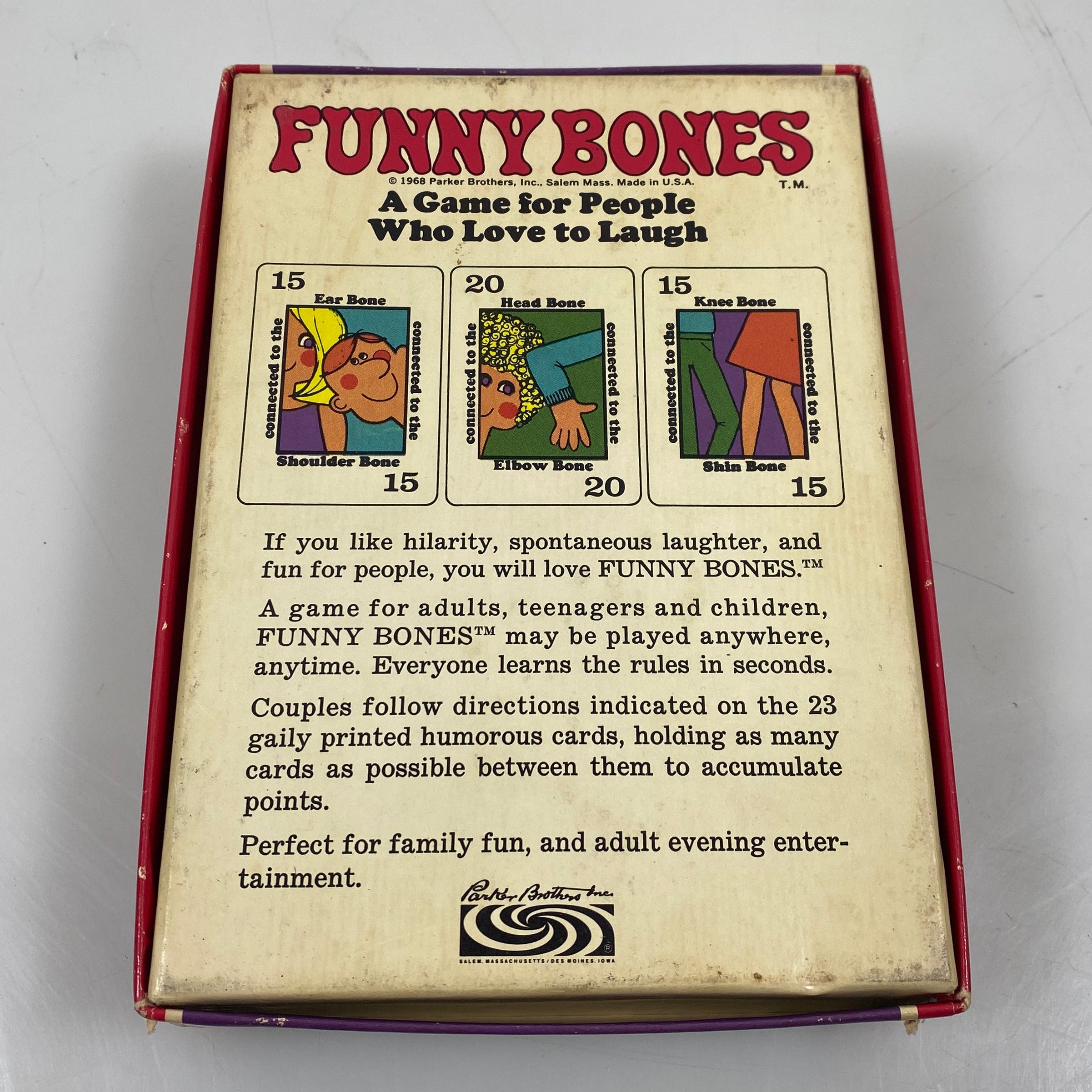 Vintage 1968 "Funny Bones" Complete Game