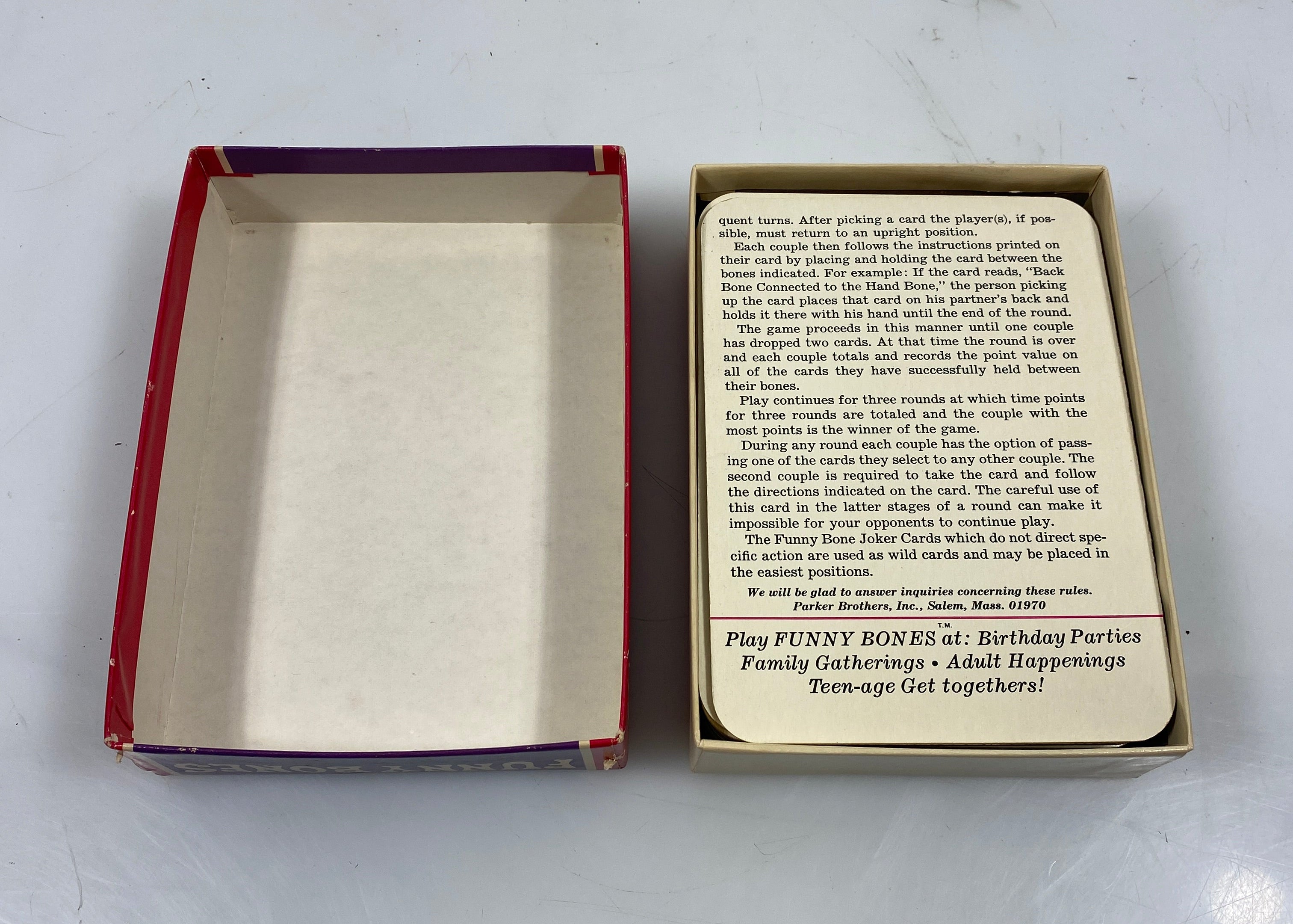 Vintage 1968 "Funny Bones" Complete Game