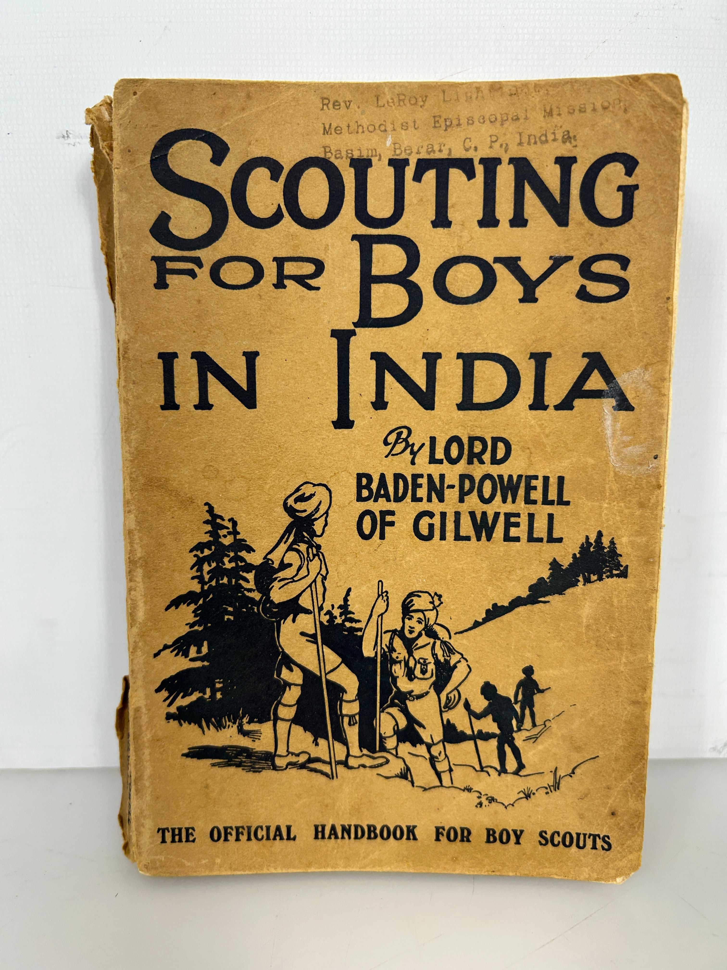 Scouting for Boys in India Lord Baden-Powell of Gilwell 1931 SC