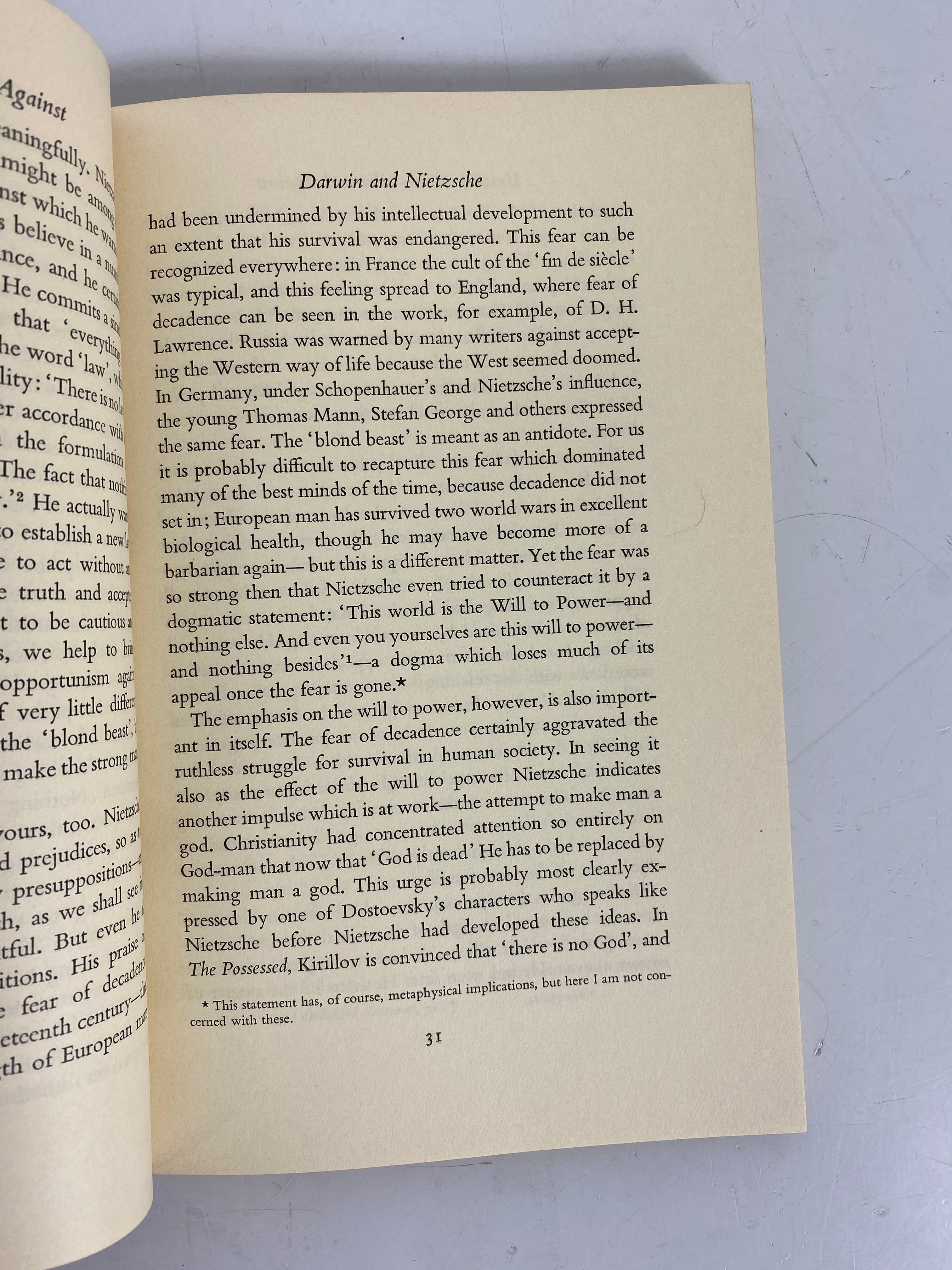 2 Vols: Existentialism For & Against/The Tragic Finale (Sartre) Vintage SC