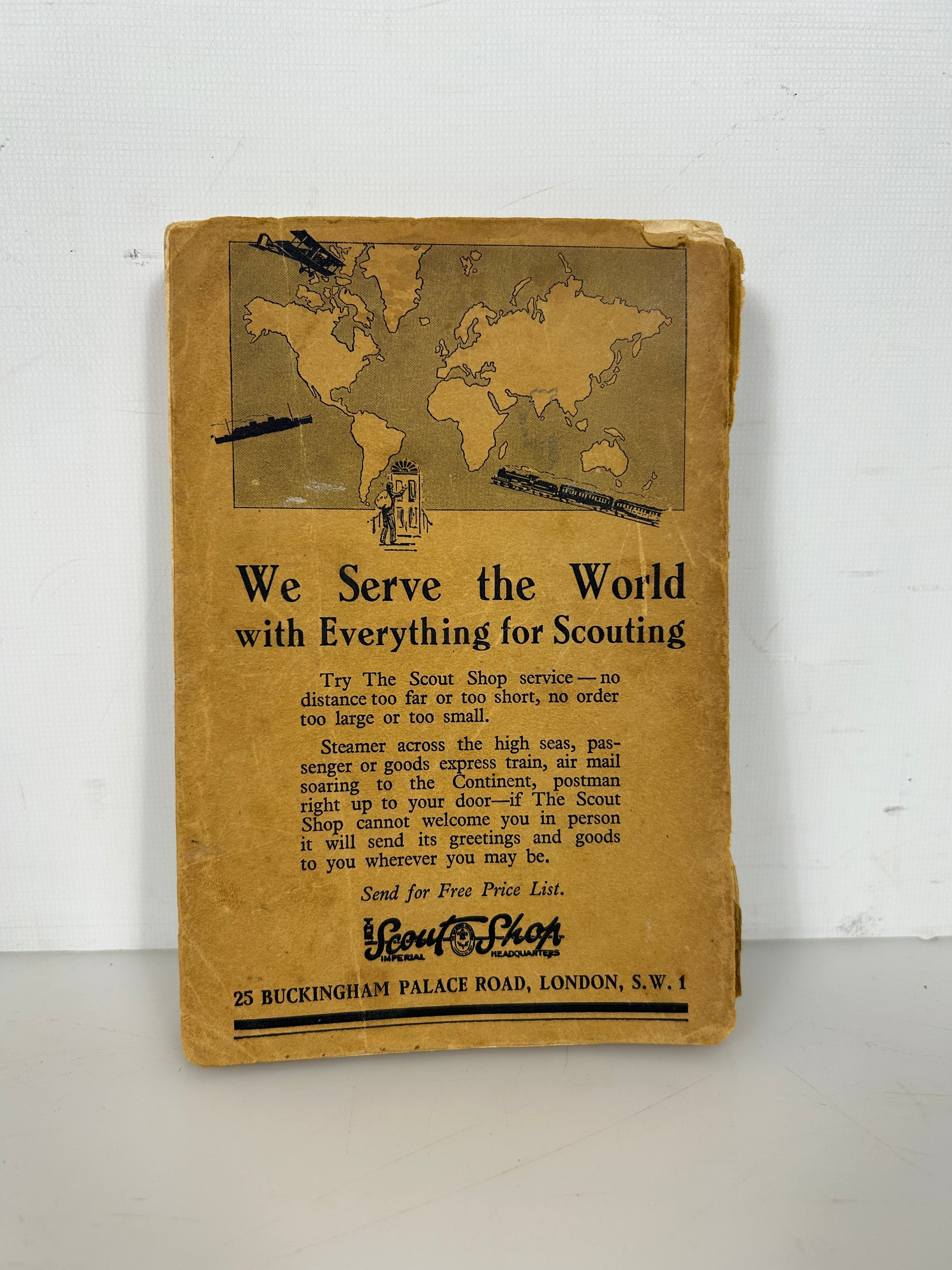 Scouting for Boys in India Lord Baden-Powell of Gilwell 1931 SC