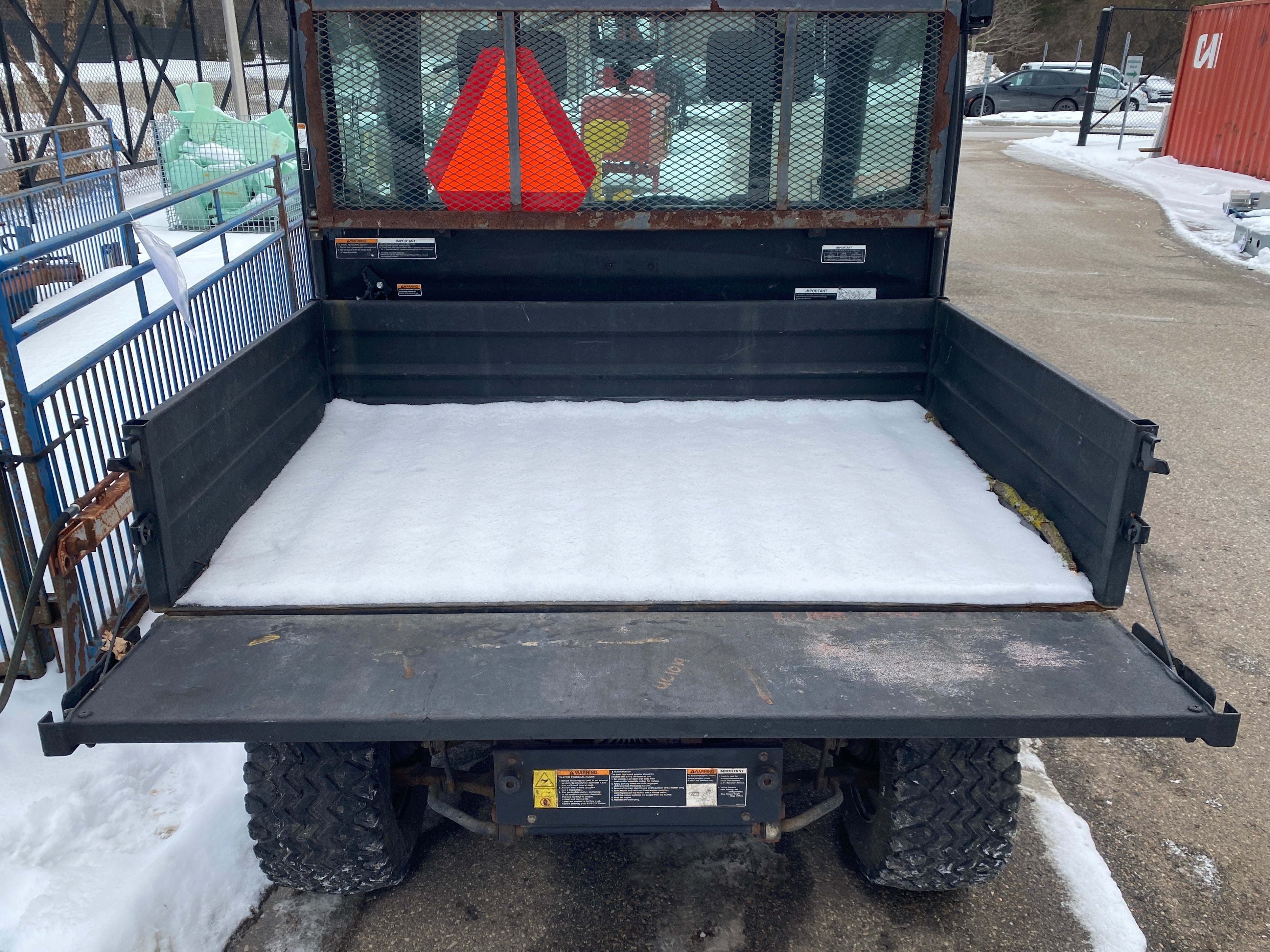 Kubota RTV-X1100C Diesel UTV w/ Ultra Finish #84930 Mounted Snow Plow
