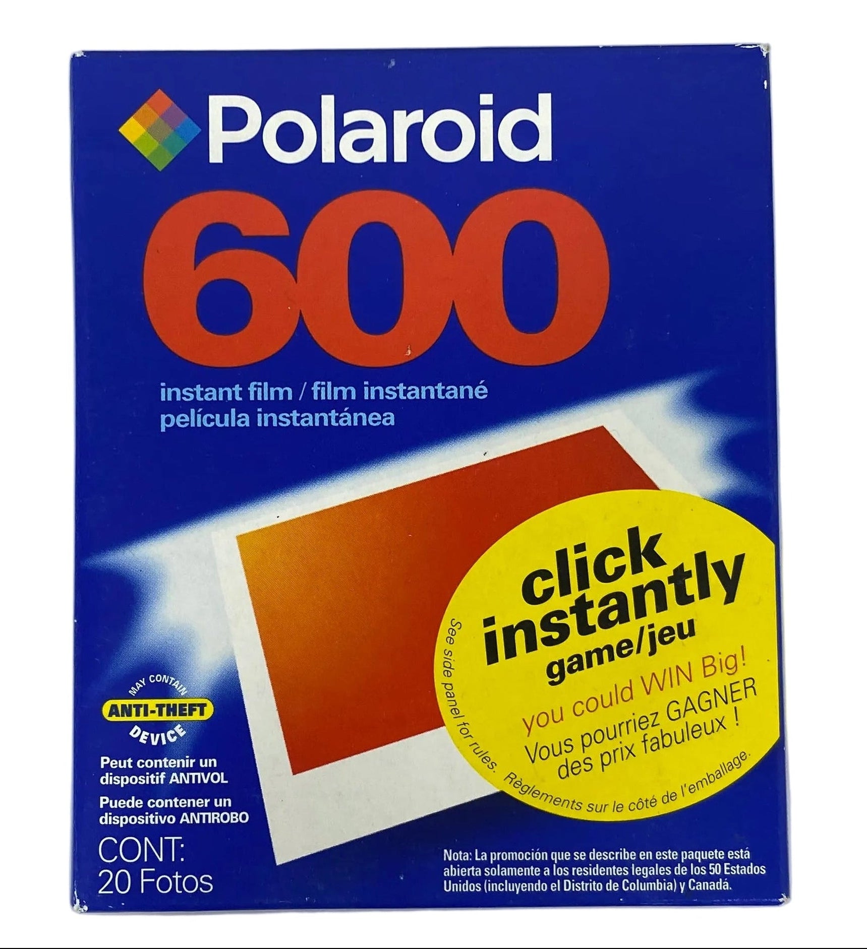 Polaroid 600 Film *Expired*