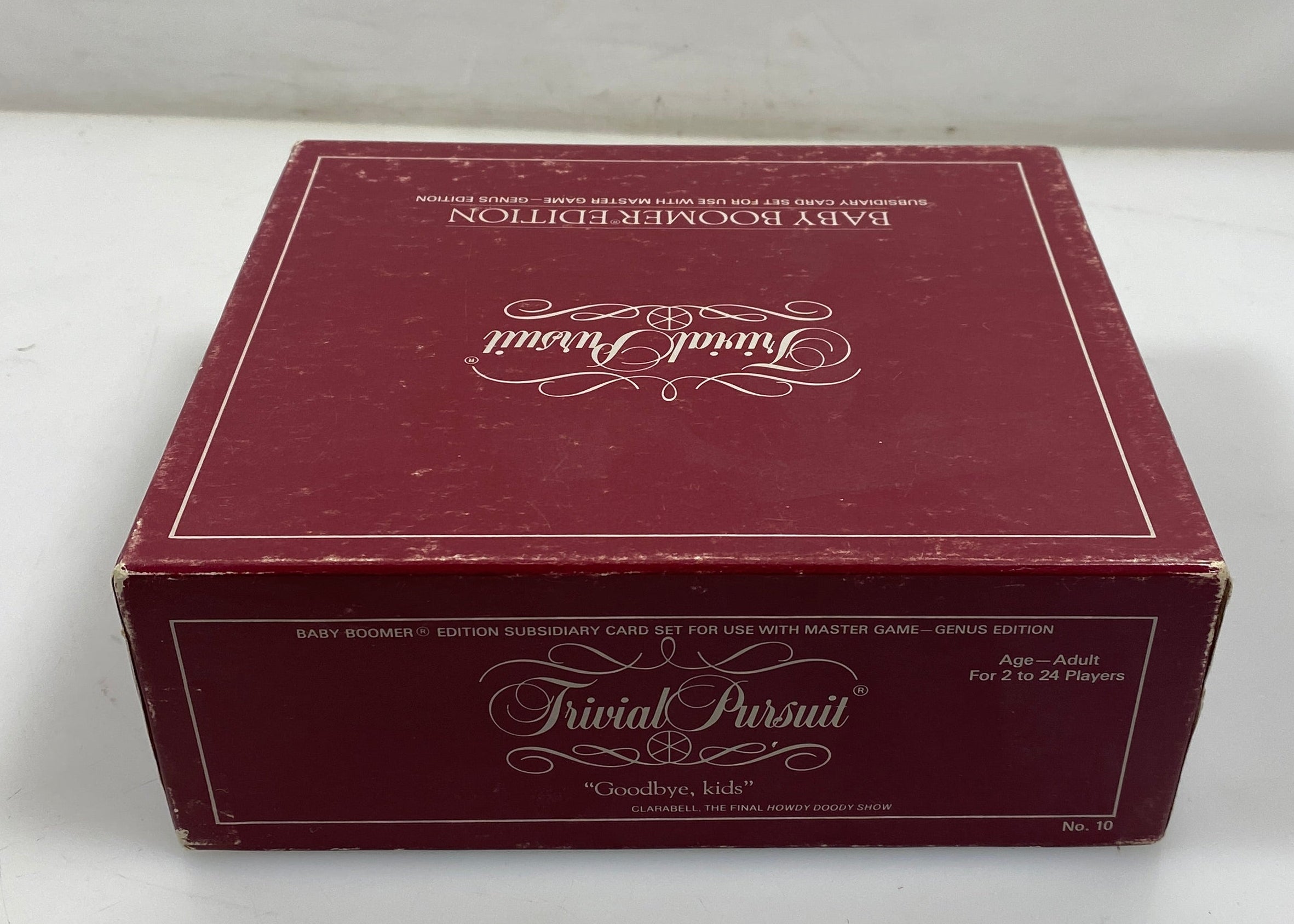 Vintage 1983 Trivial Pursuit Baby Boomer Complete Game