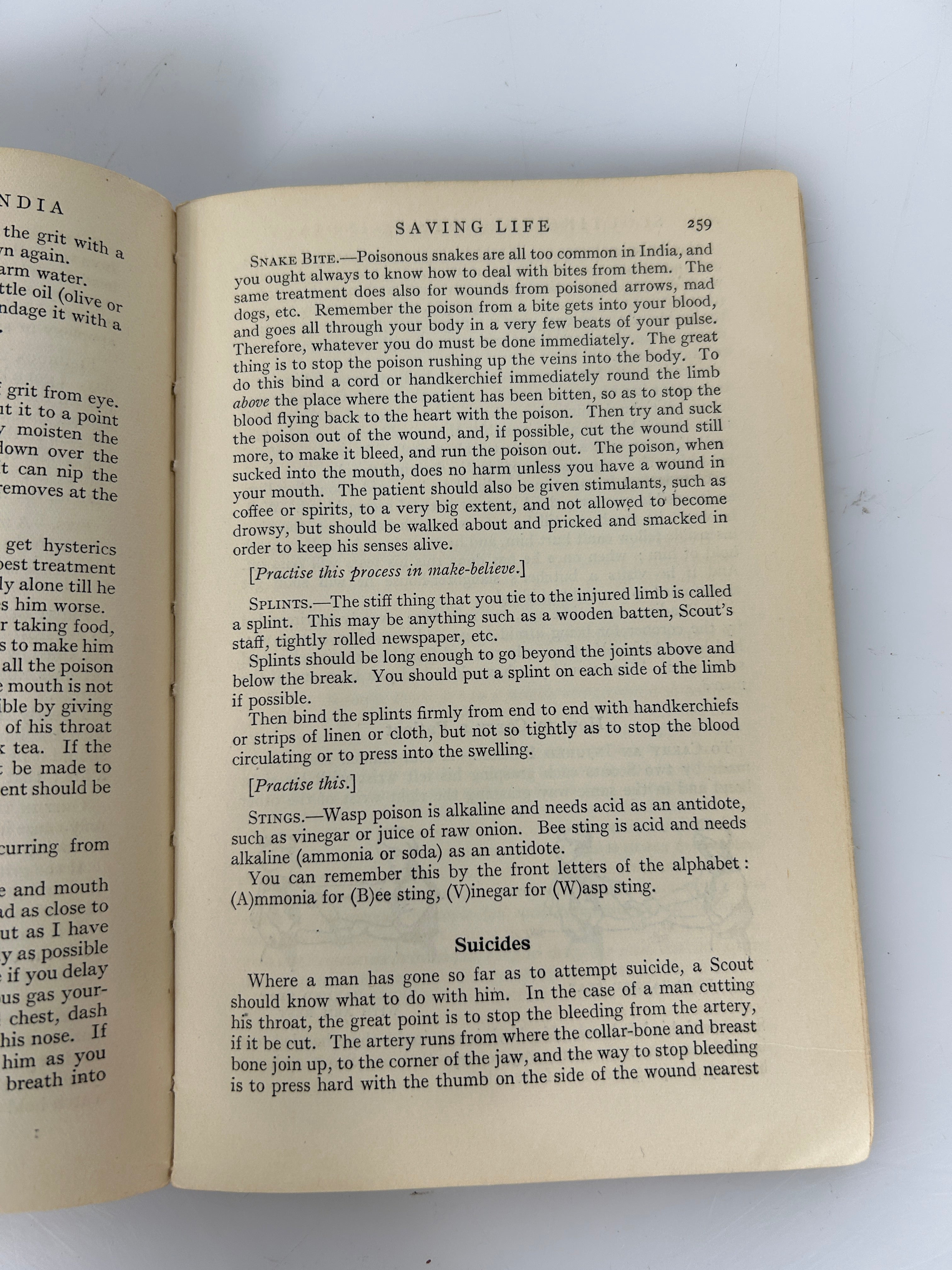 Scouting for Boys in India Lord Baden-Powell of Gilwell 1931 SC