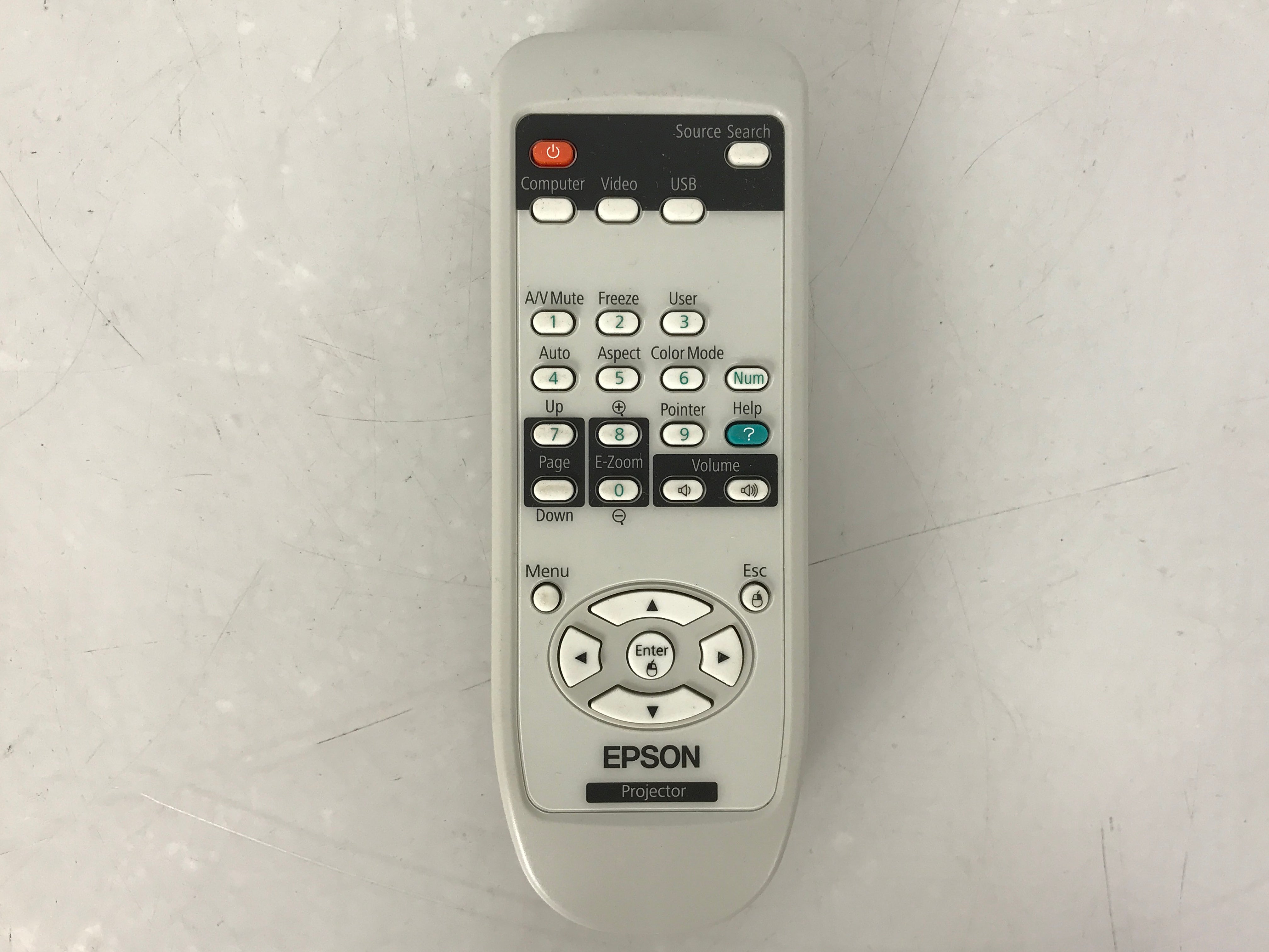 Epson 151506800 Projector Remote Controller