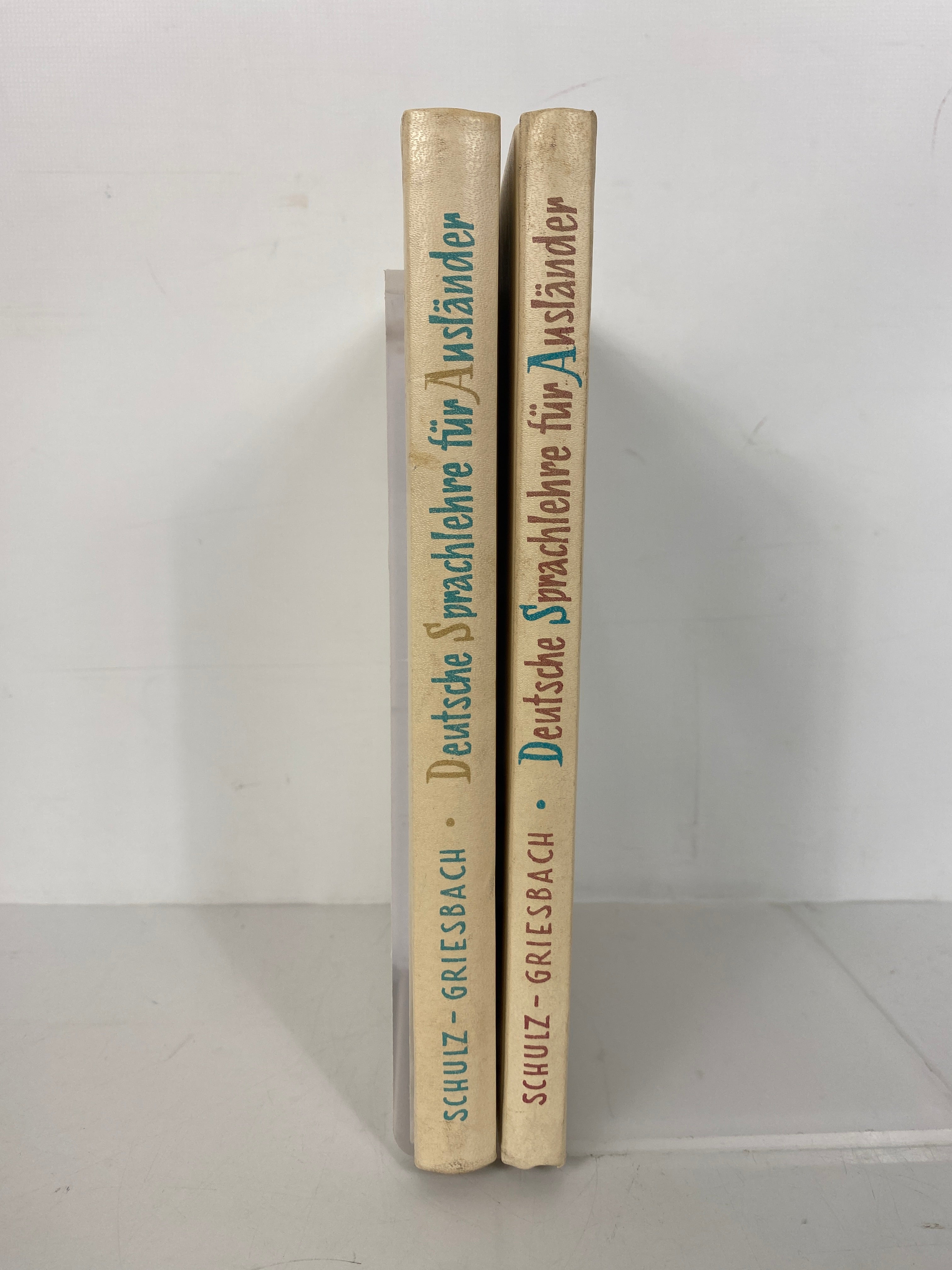 2 Vol Set: Deutsche Sprachlehre fur Auslander (Language Learning) 1963 HC