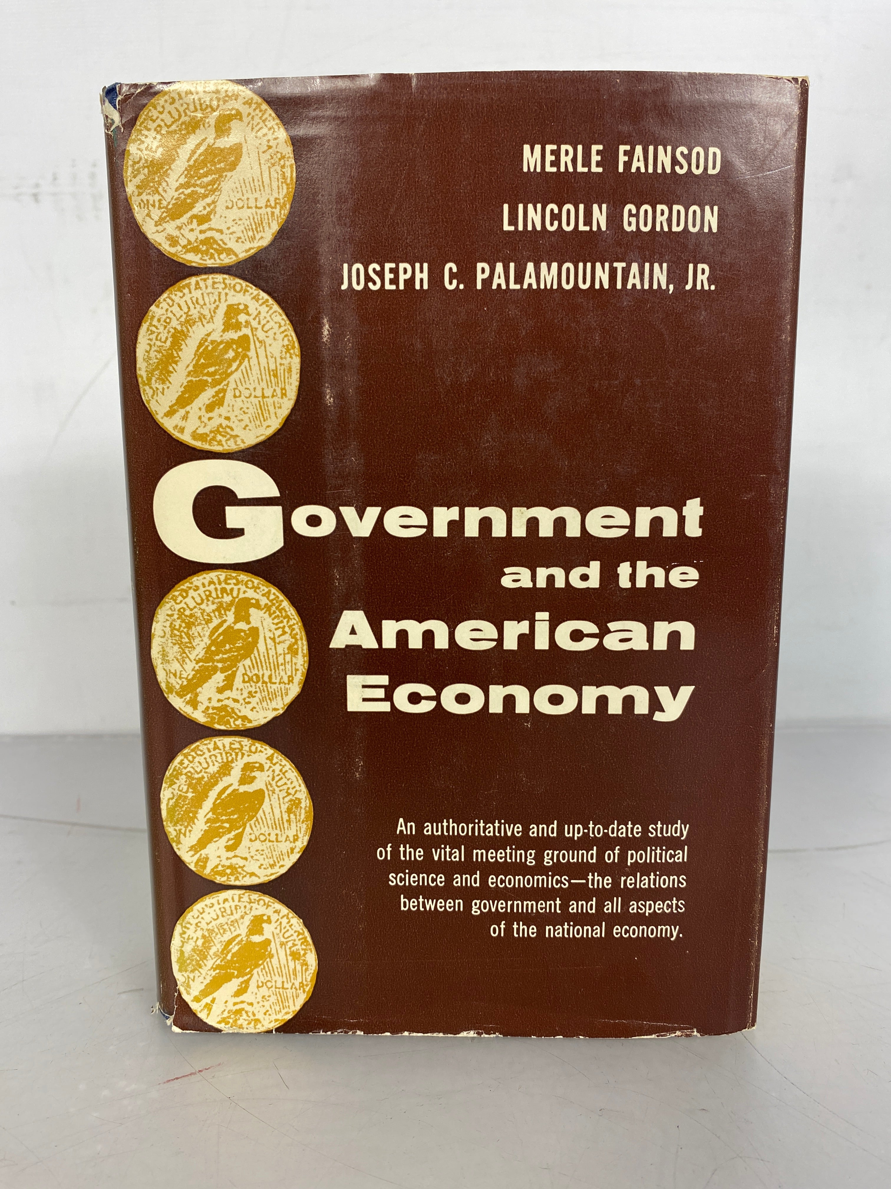 Government and the American Economy by Fainsod, Gordon, and Palamountain 1959 HC