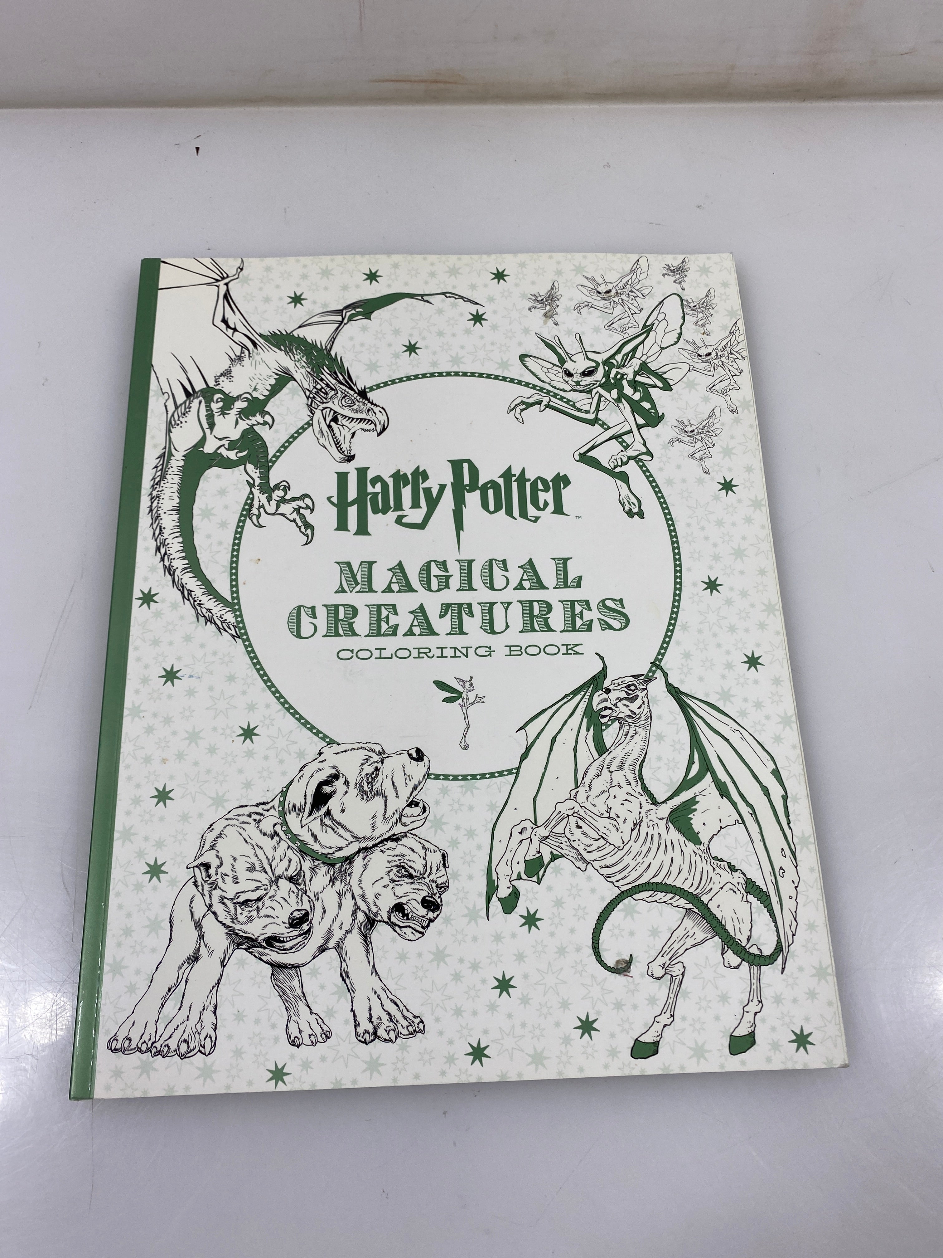 Harry Potter Magical Creatures Coloring Book