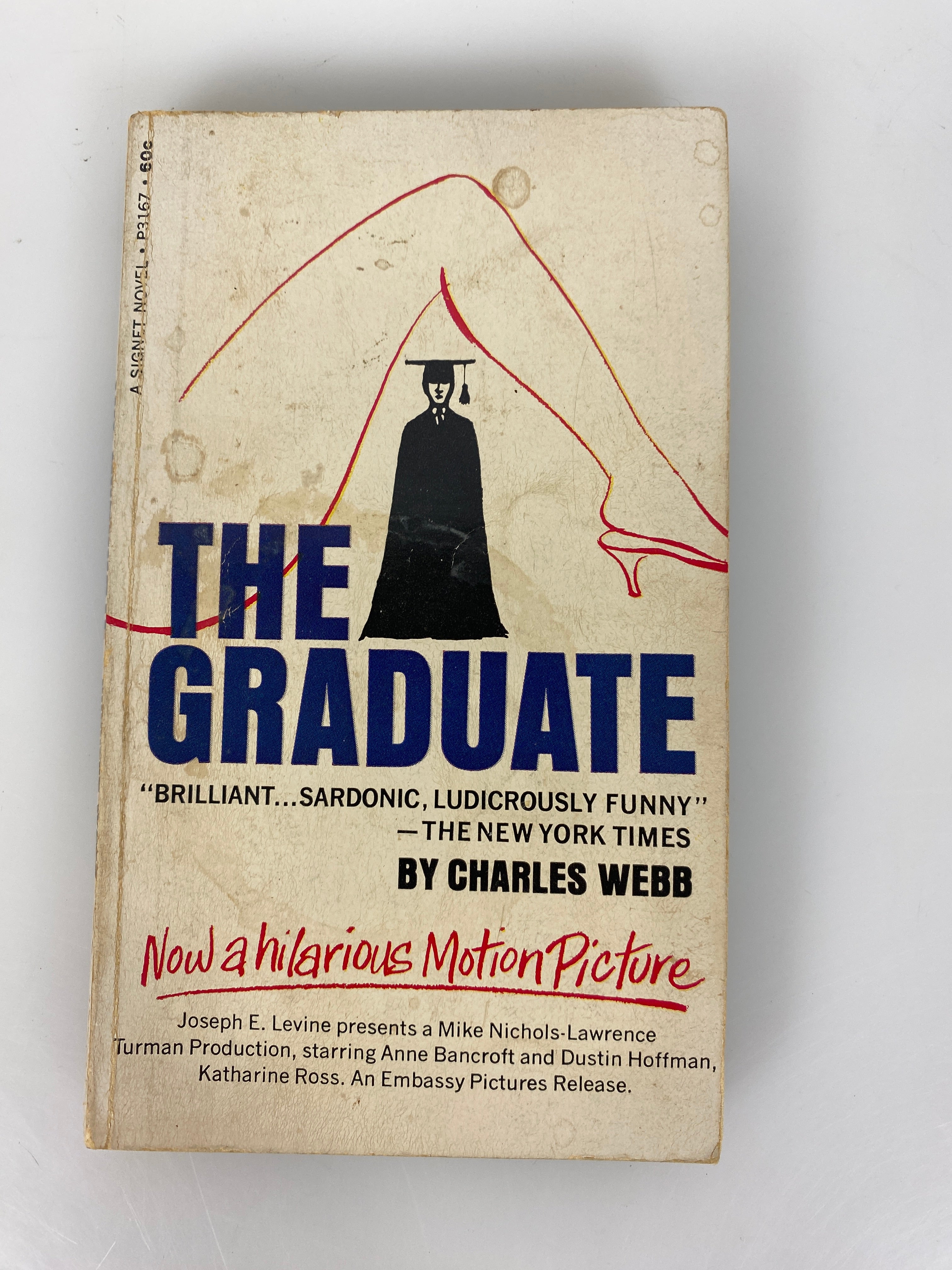 The Graduate Charles Webb vintage paperback 1963