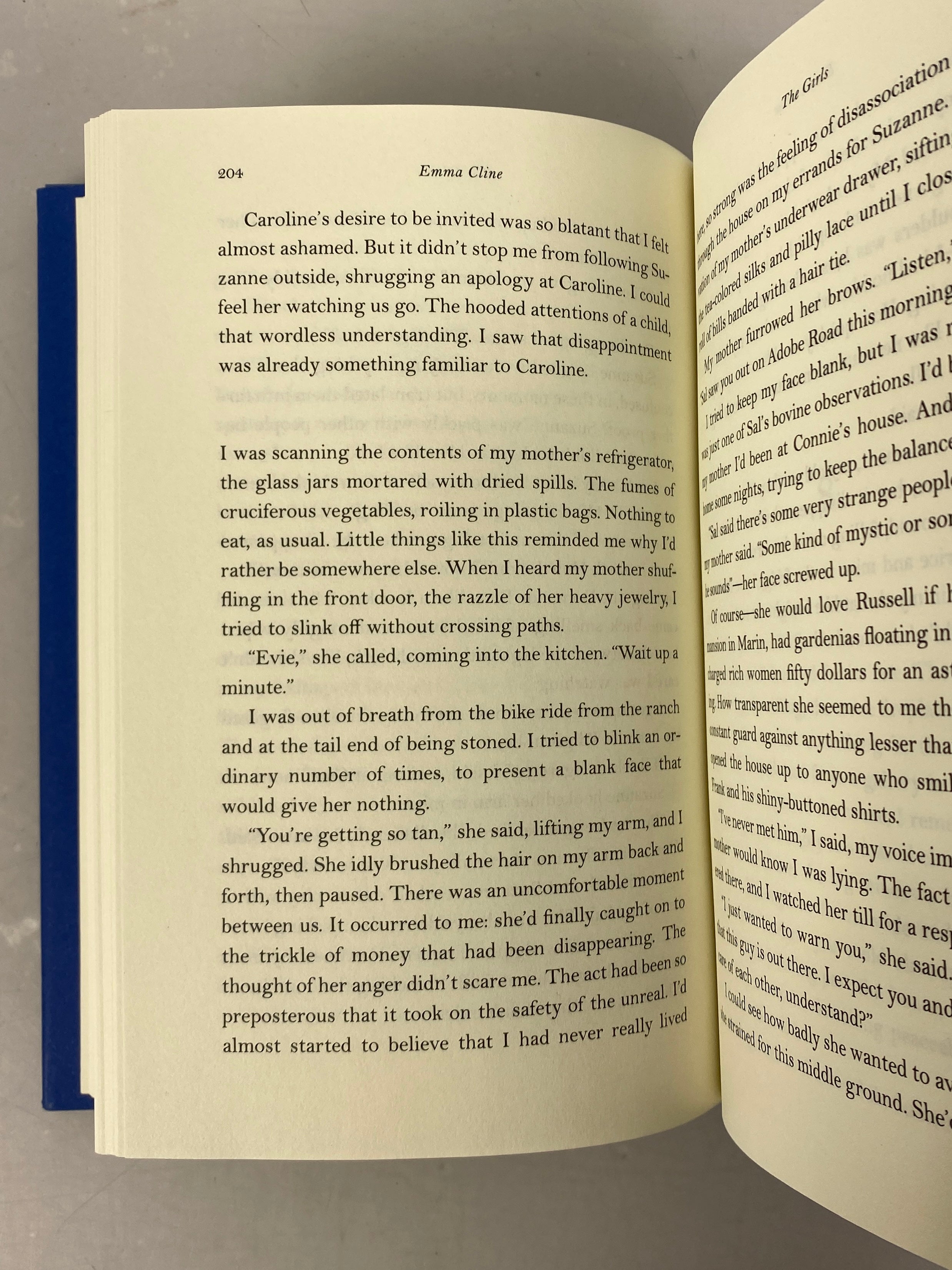 The Girls a Novel by Emma Cline 2016 Signed First Edition HC DJ