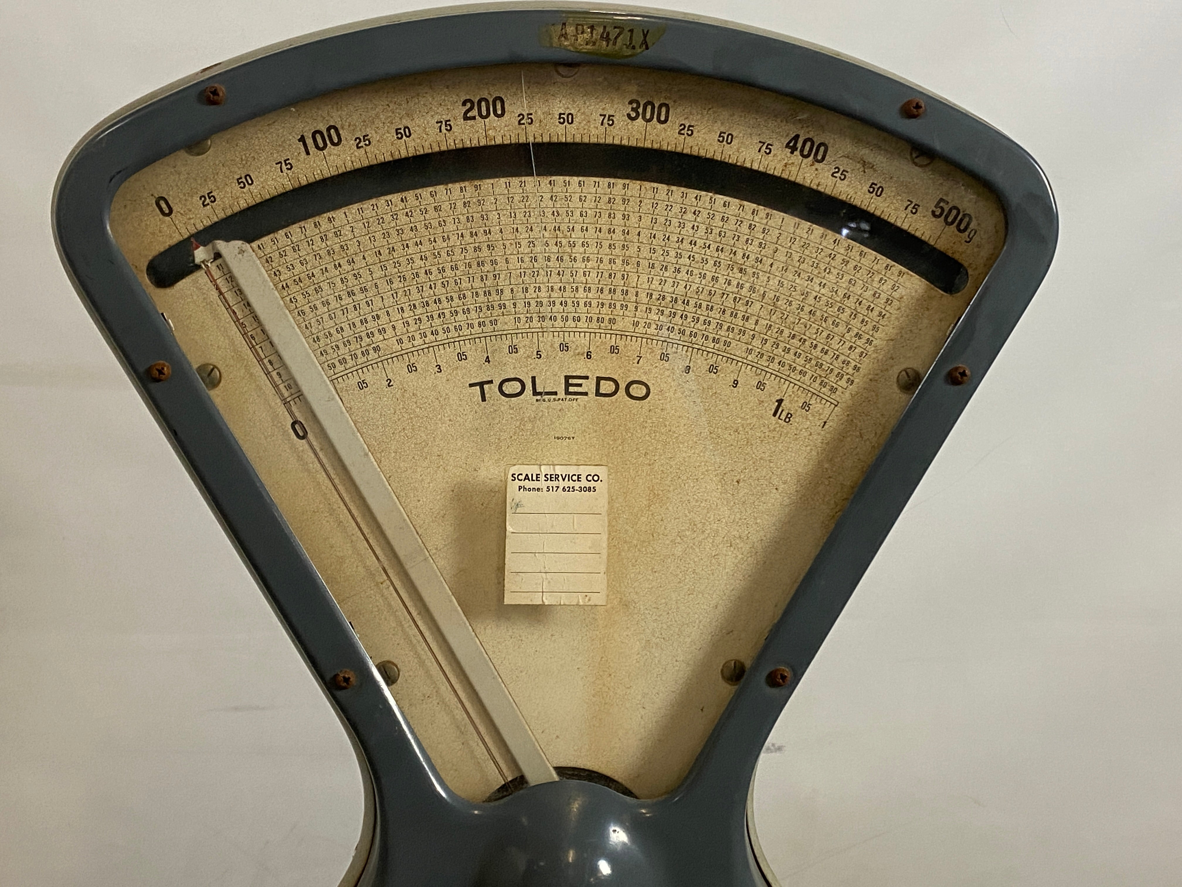 Vintage Toledo Double Platform 4030 Balance Weight Scale