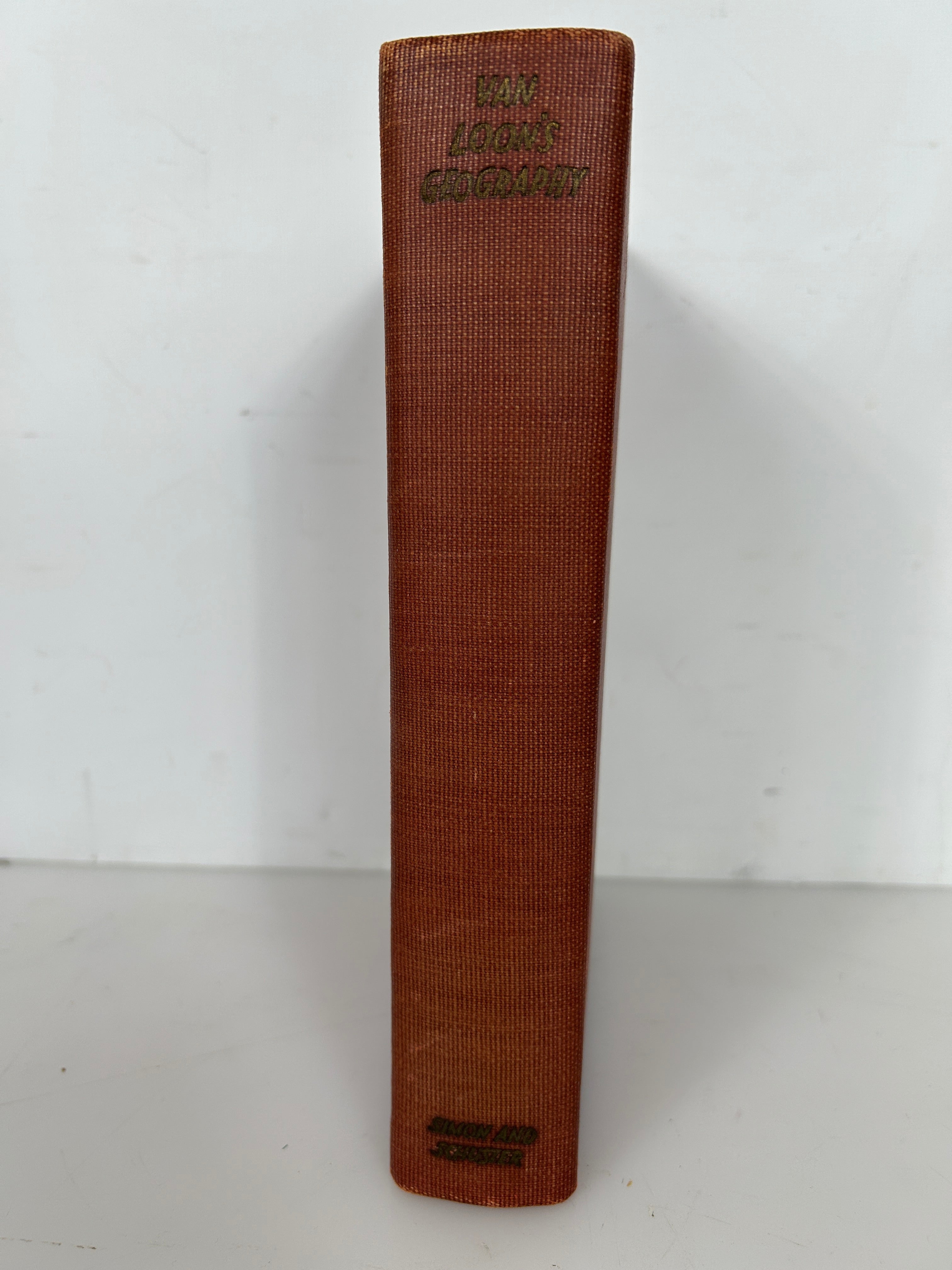 Van Loon's Geography by Hendrik Willem Van Loon Simon & Schuster 1932 HC