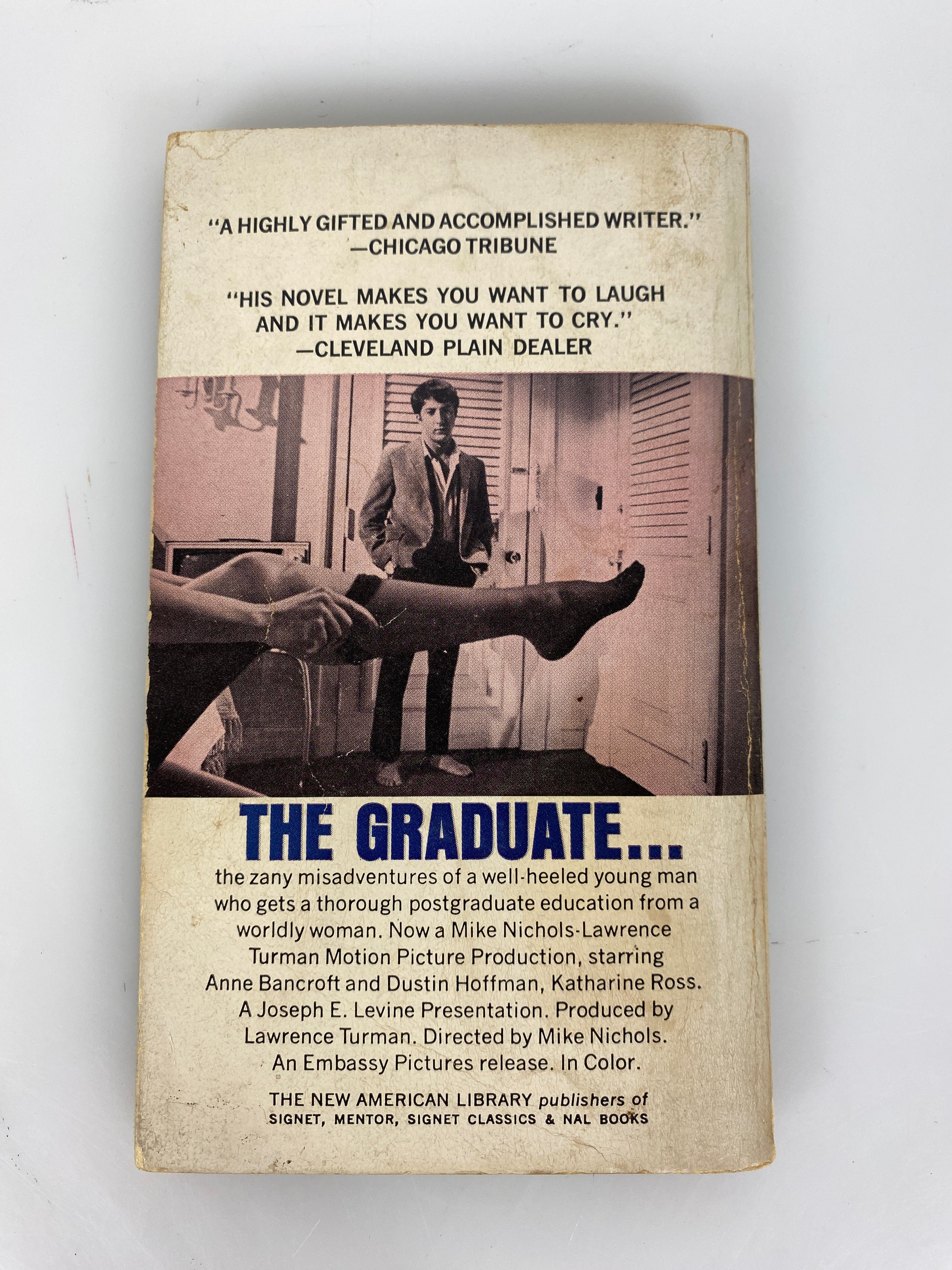The Graduate Charles Webb vintage paperback 1963