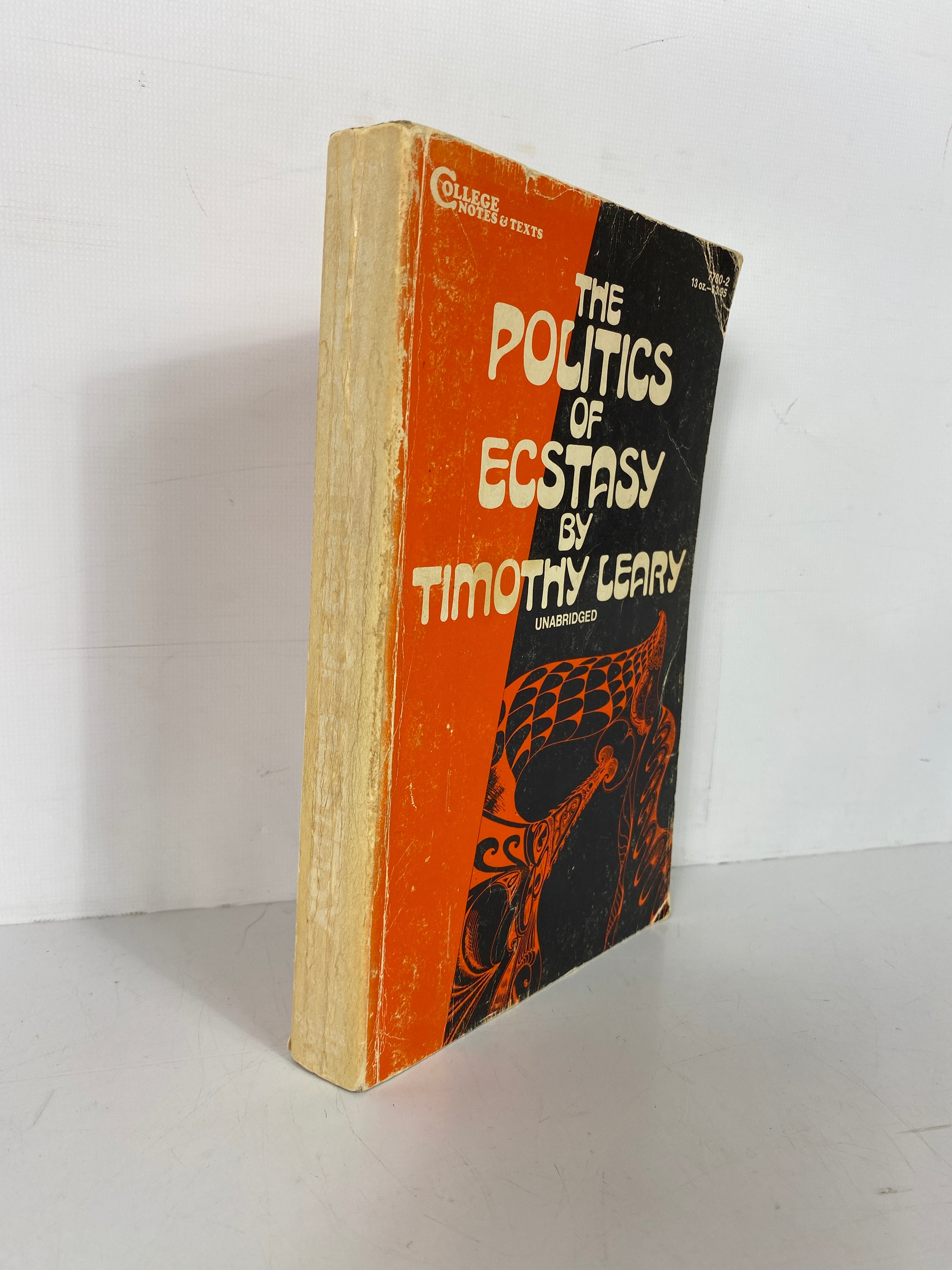 The Politics of Ecstasy Timothy Leary 1968 Psychedelics Unabridged SC