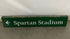 Michigan State University "Spartan Stadium" Sign