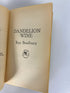 Dandelion Wine Ray Bradbury vintage paperback 1976