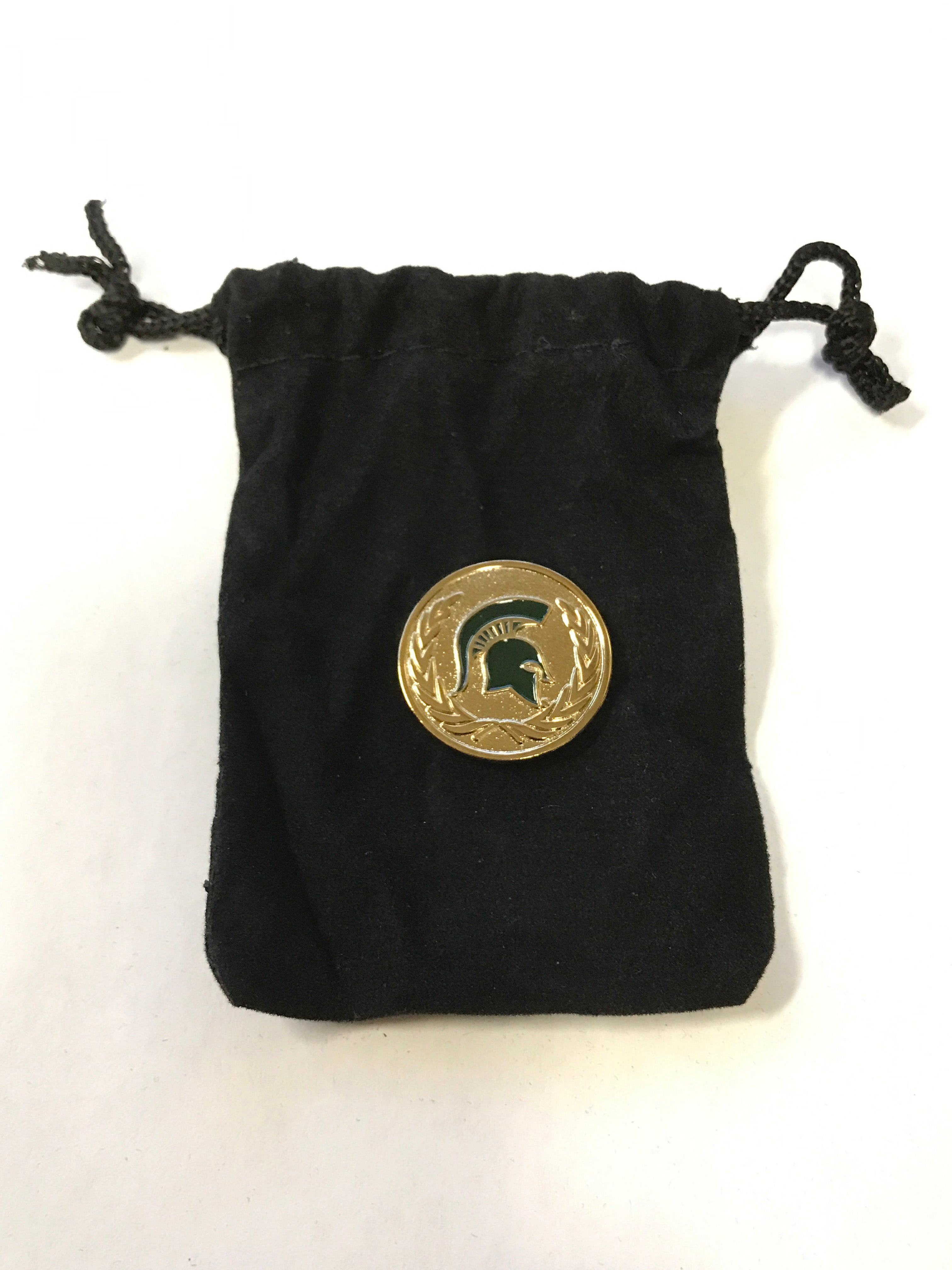 MSU Spartan Head Magnetic Lapel Pin