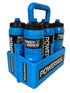 Set of 13 NCAA March Madness Blue Powerade Bottles with Carriers