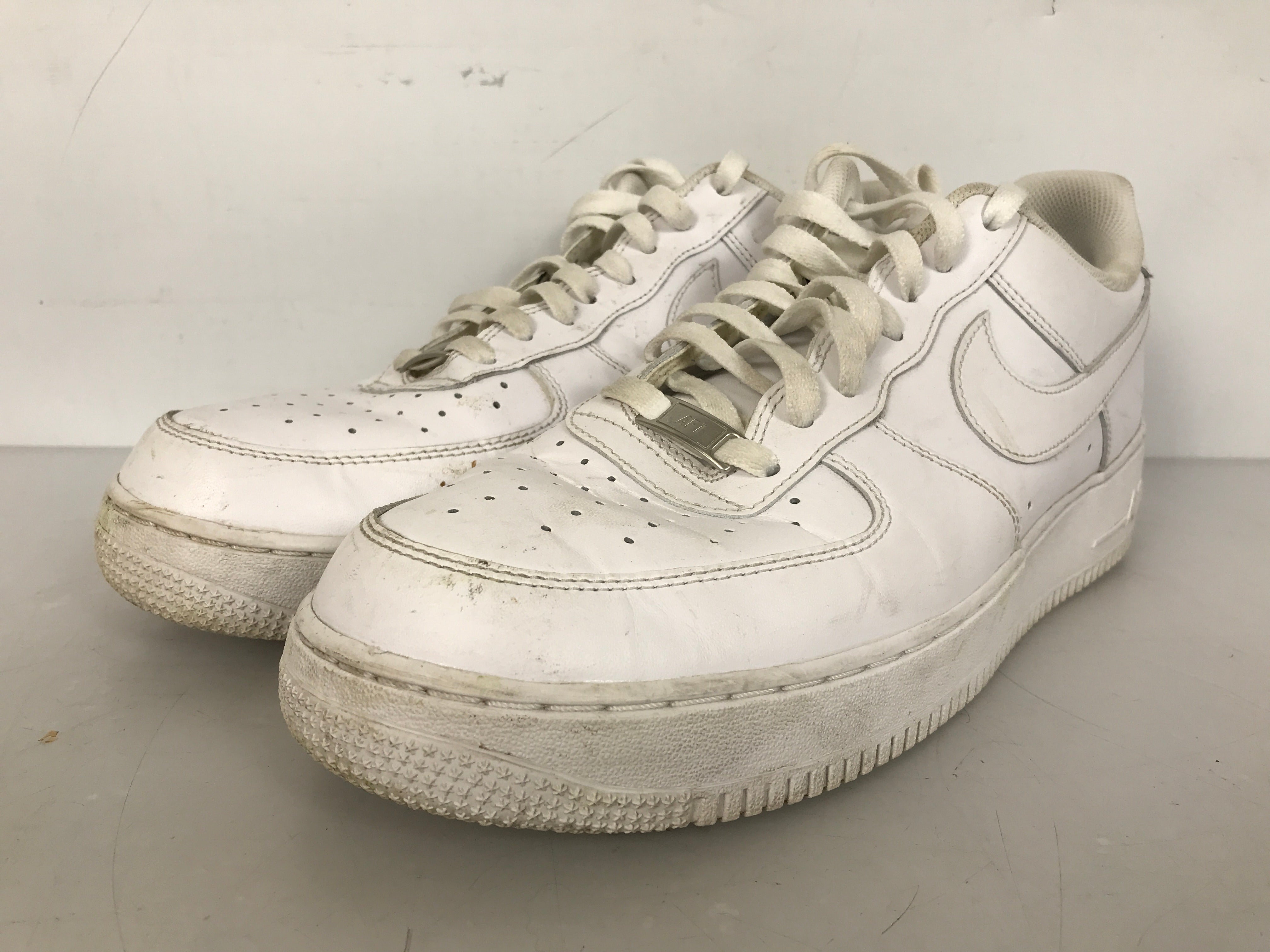 Nike White Air Force 1 Shoes Men's Size 12