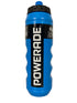 Set of 13 NCAA March Madness Blue Powerade Bottles with Carriers